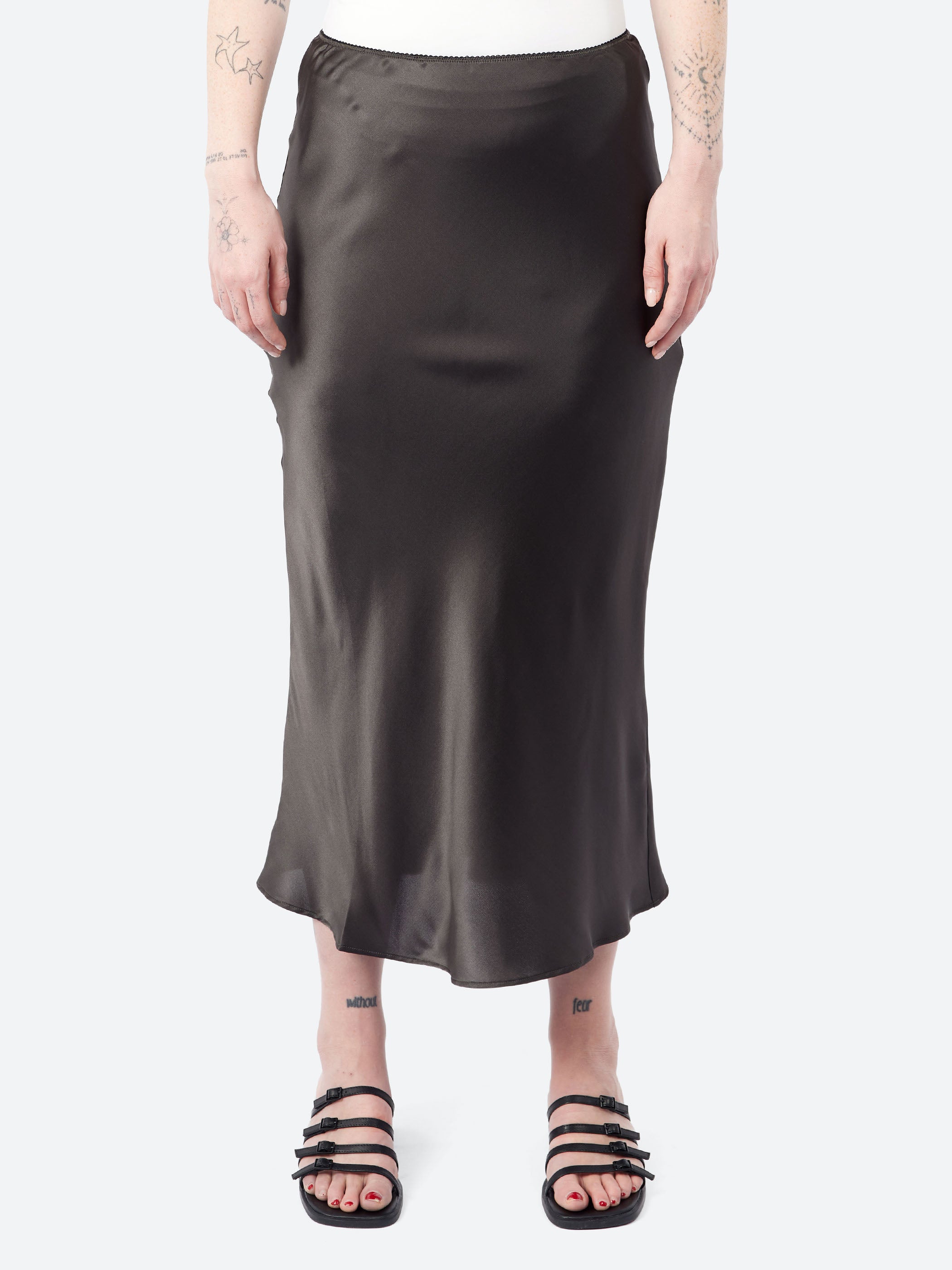 Silk Longuette Skirt
