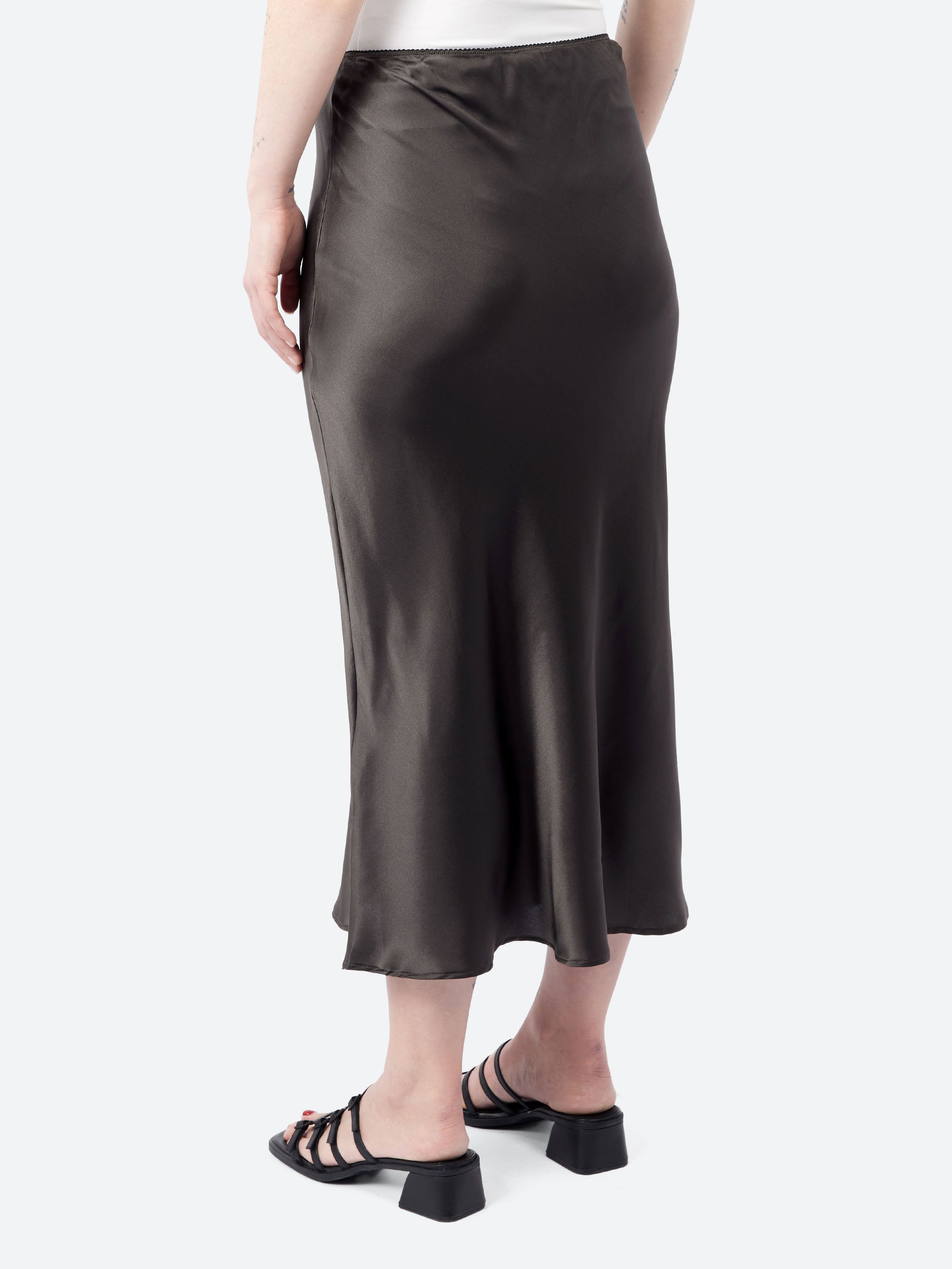 Silk Longuette Skirt