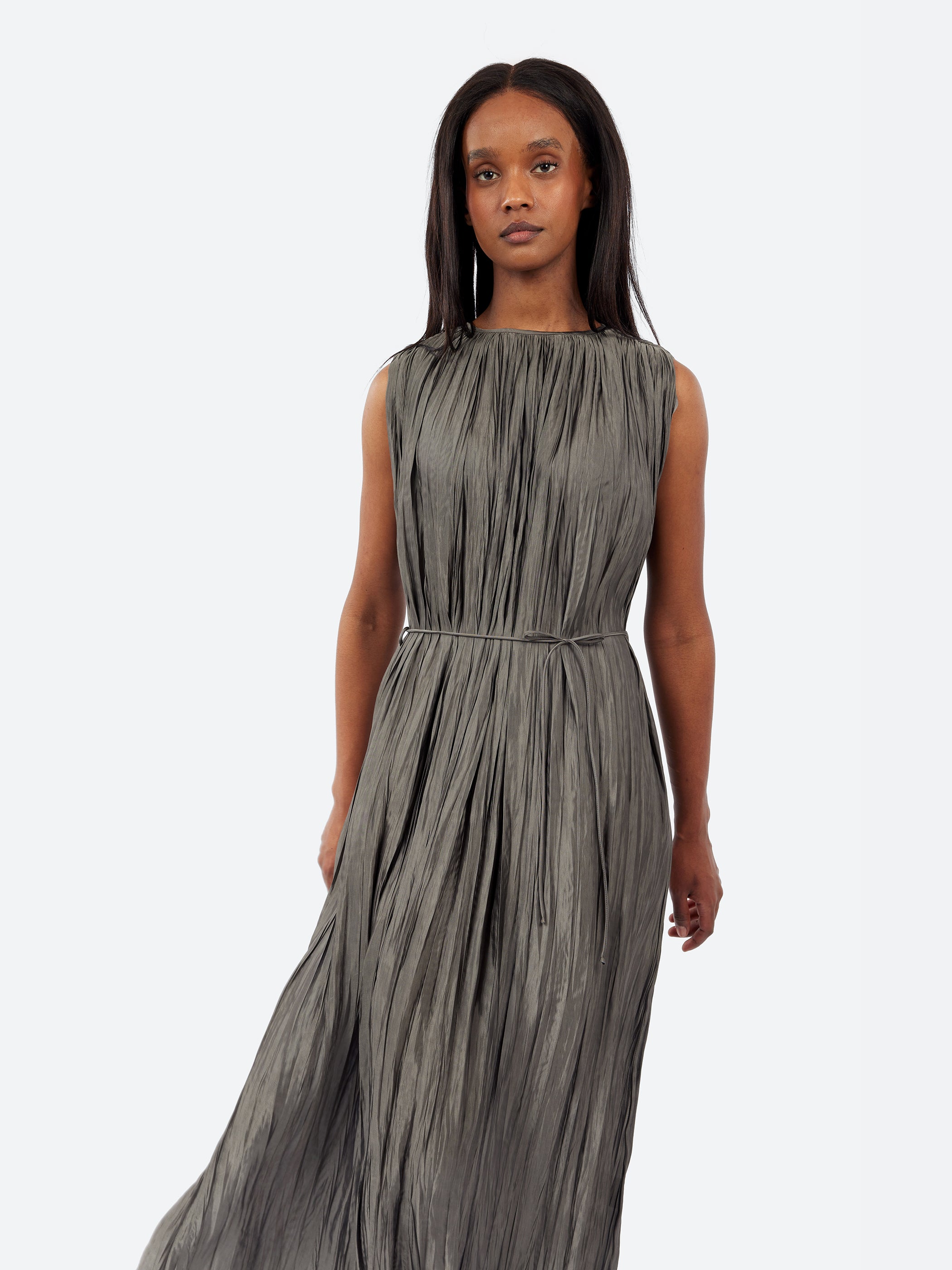 Plissé Dress