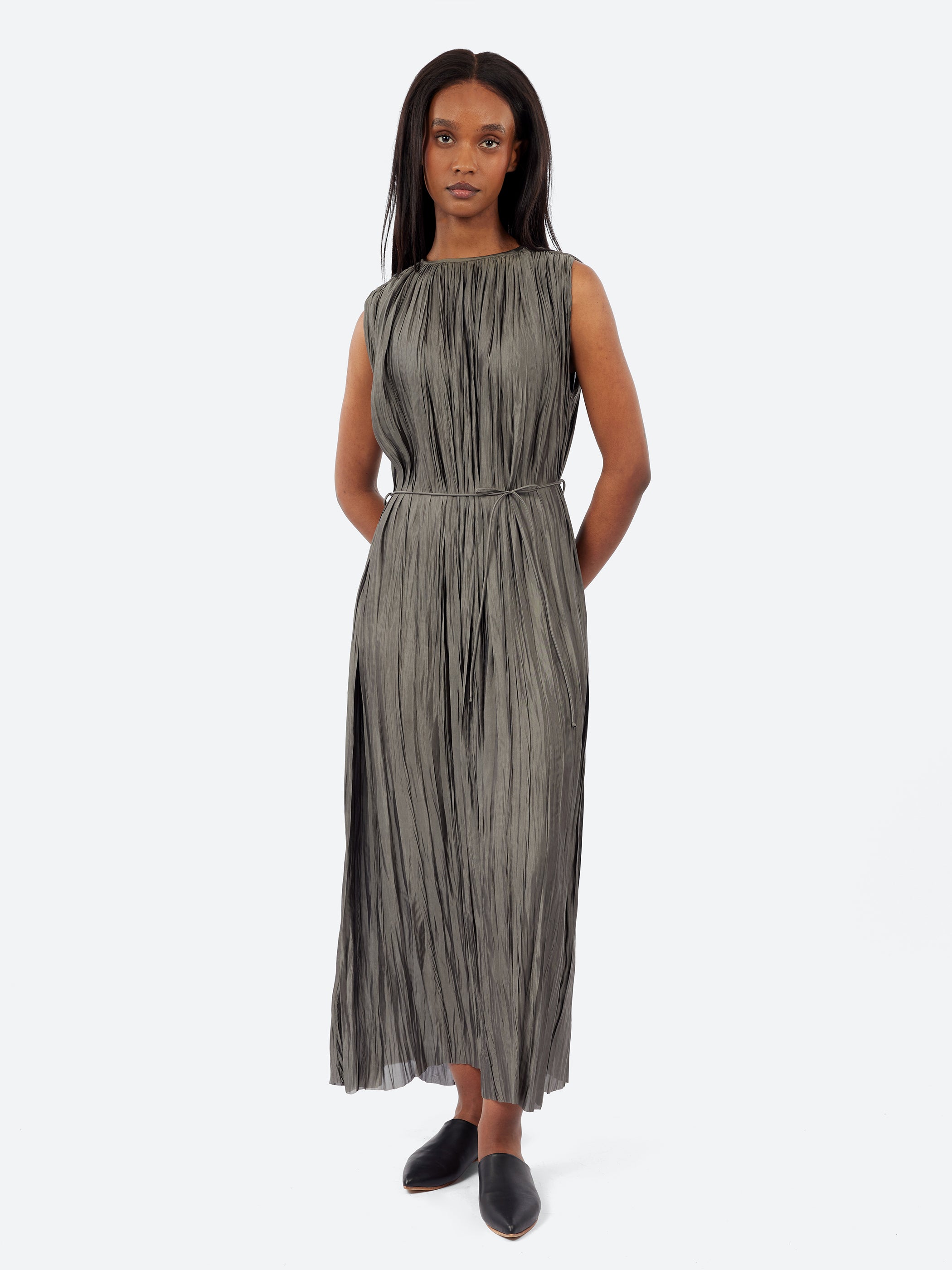 Plissé Dress
