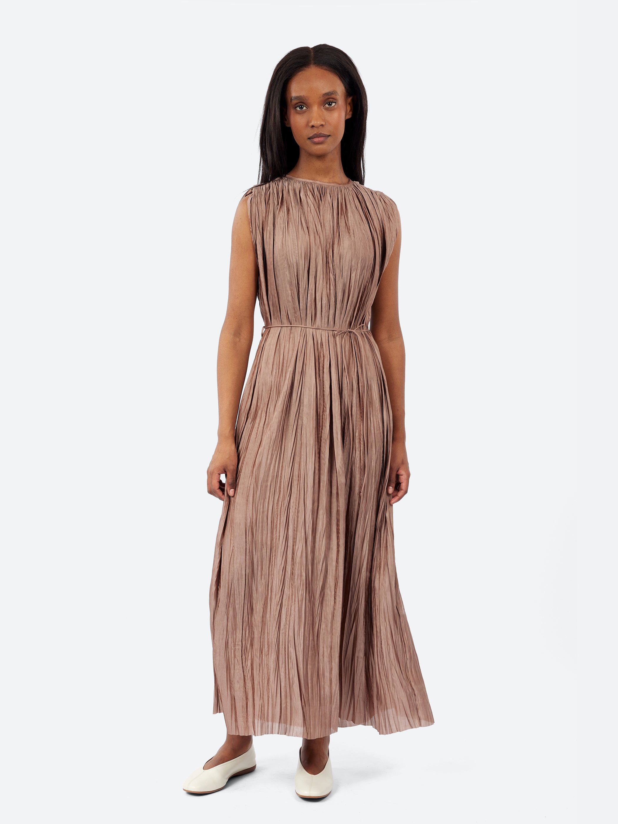 Plissé Dress