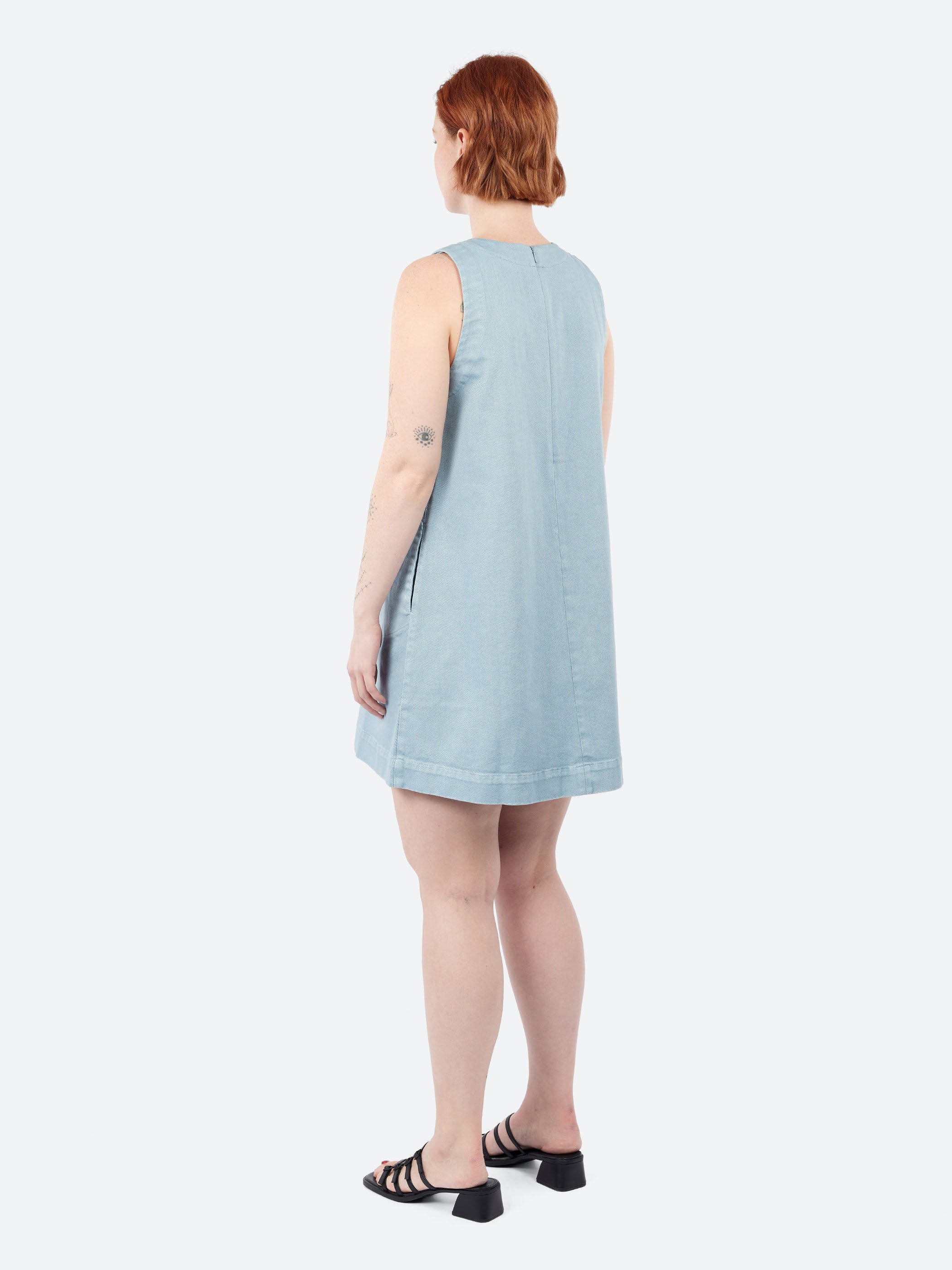 Denim Shift Dress