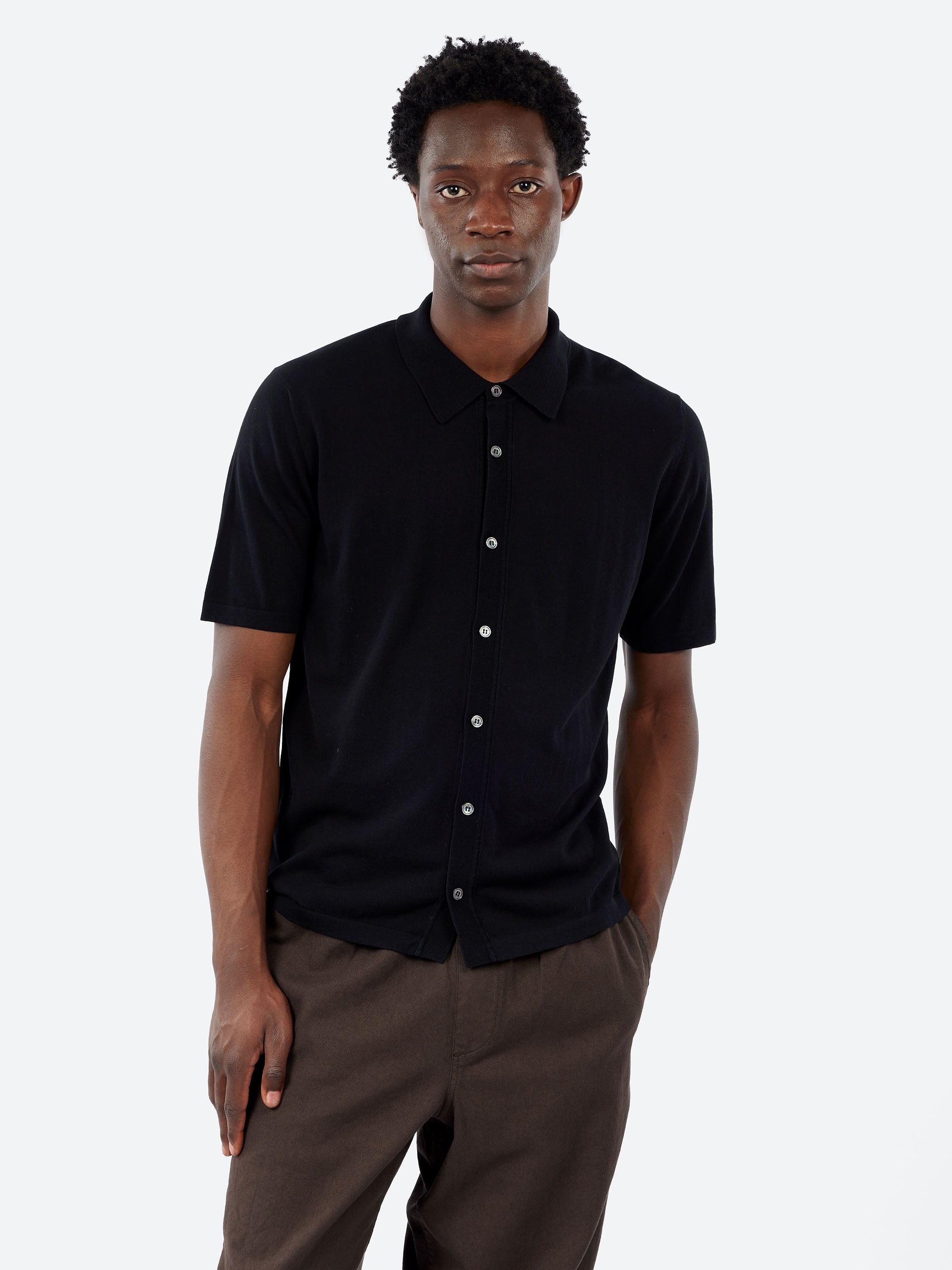 Button-Up Knit