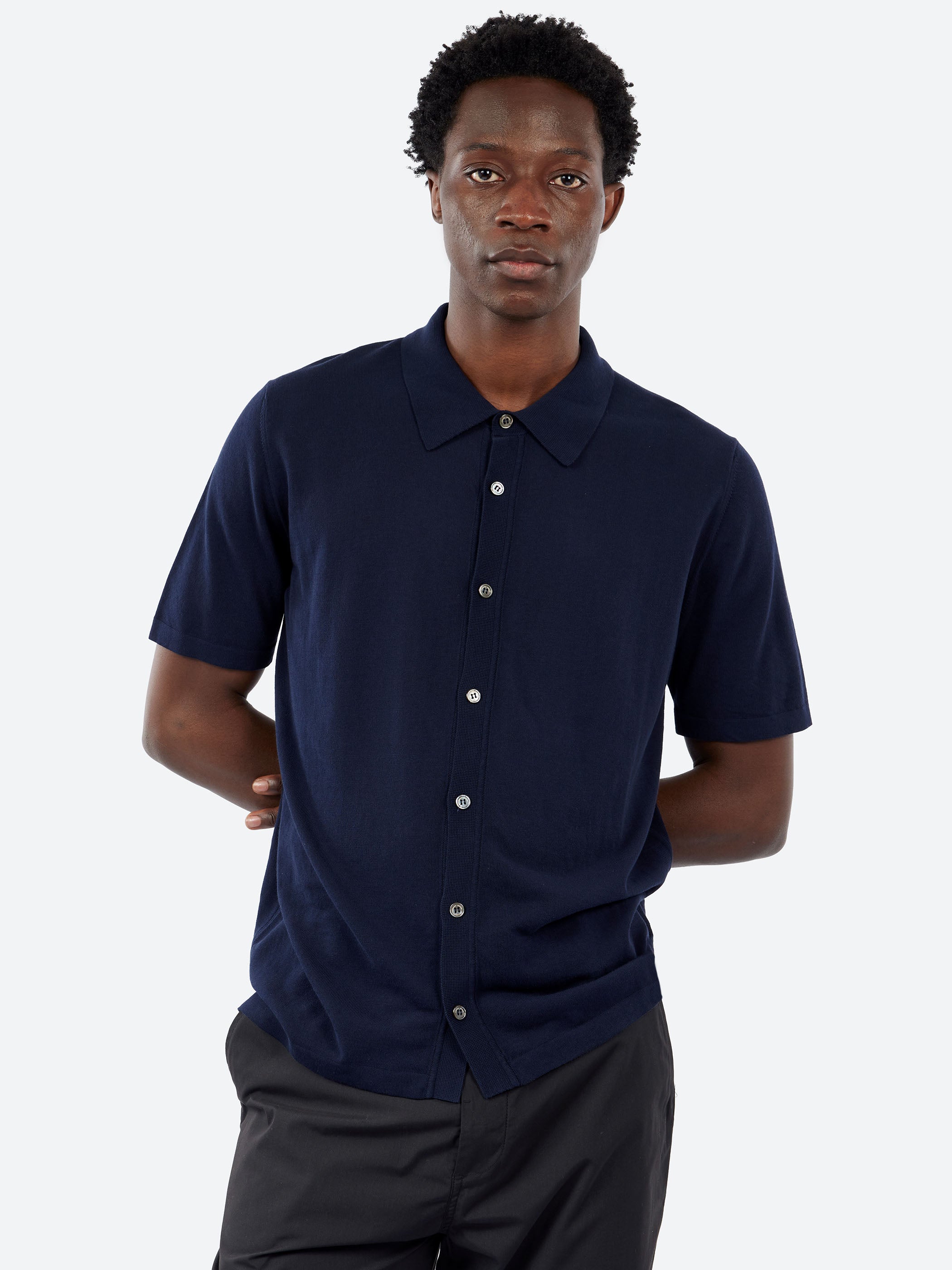 Button-Up Knit