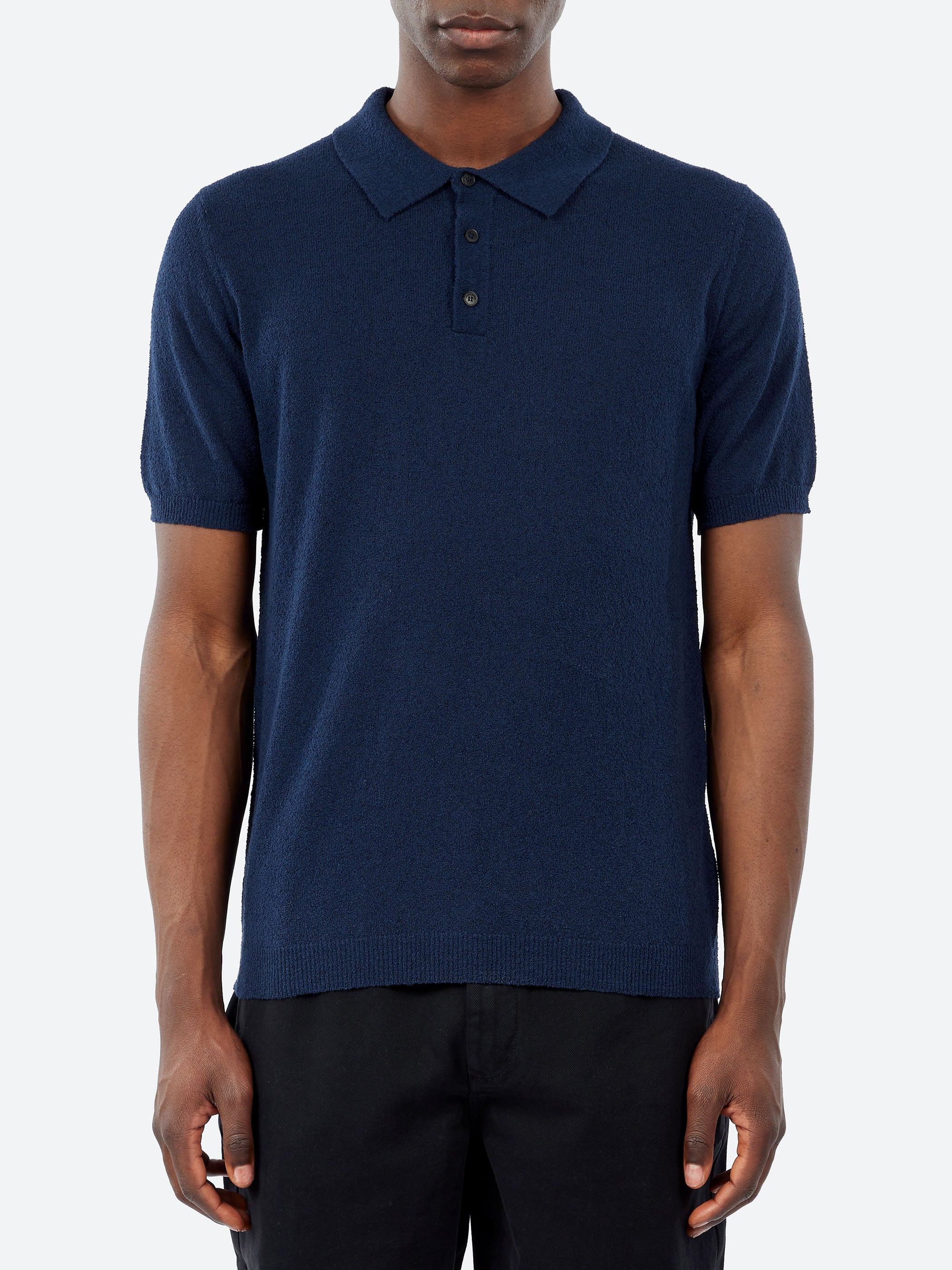 Spongy Texture Polo