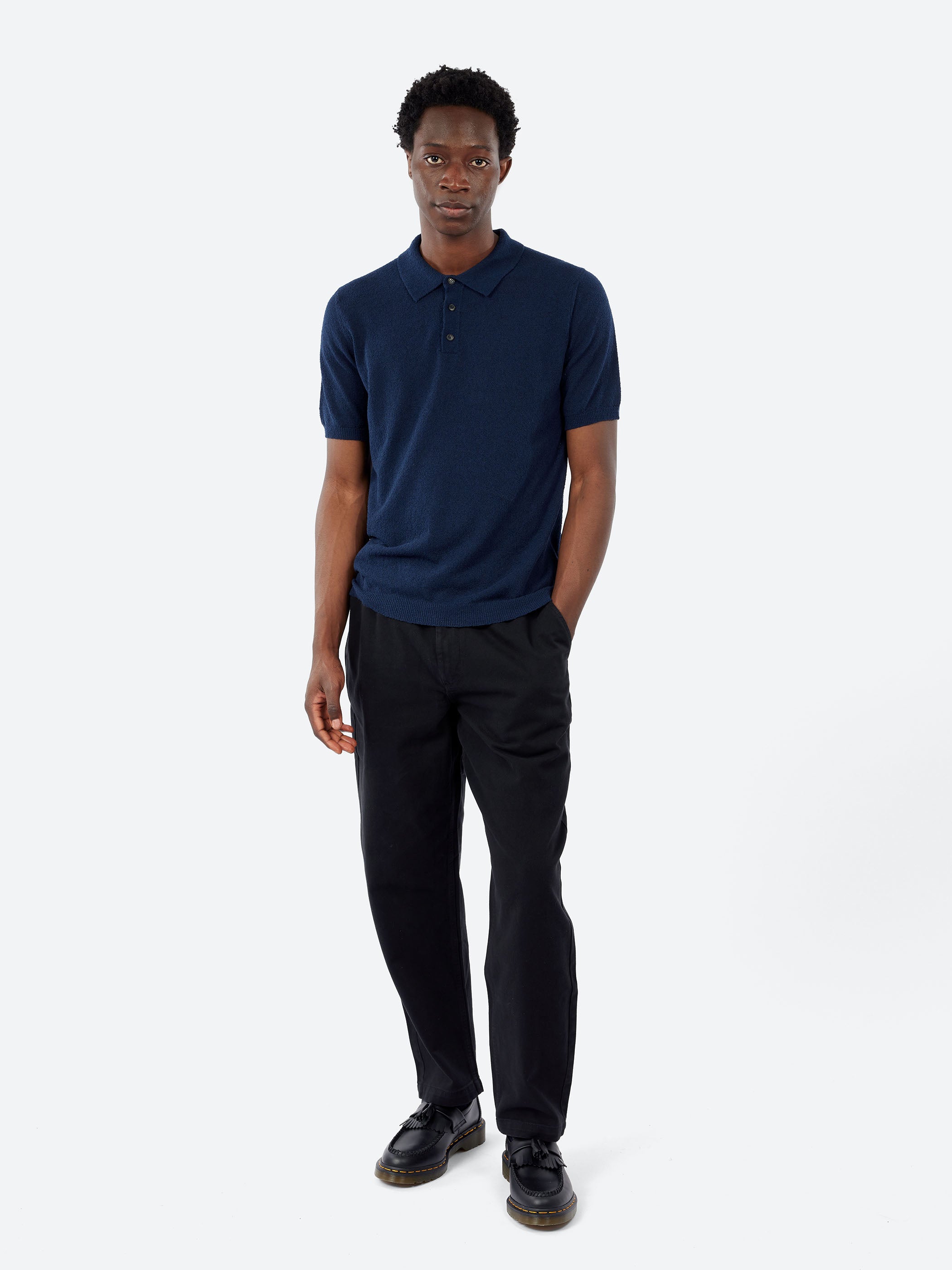Spongy Texture Polo