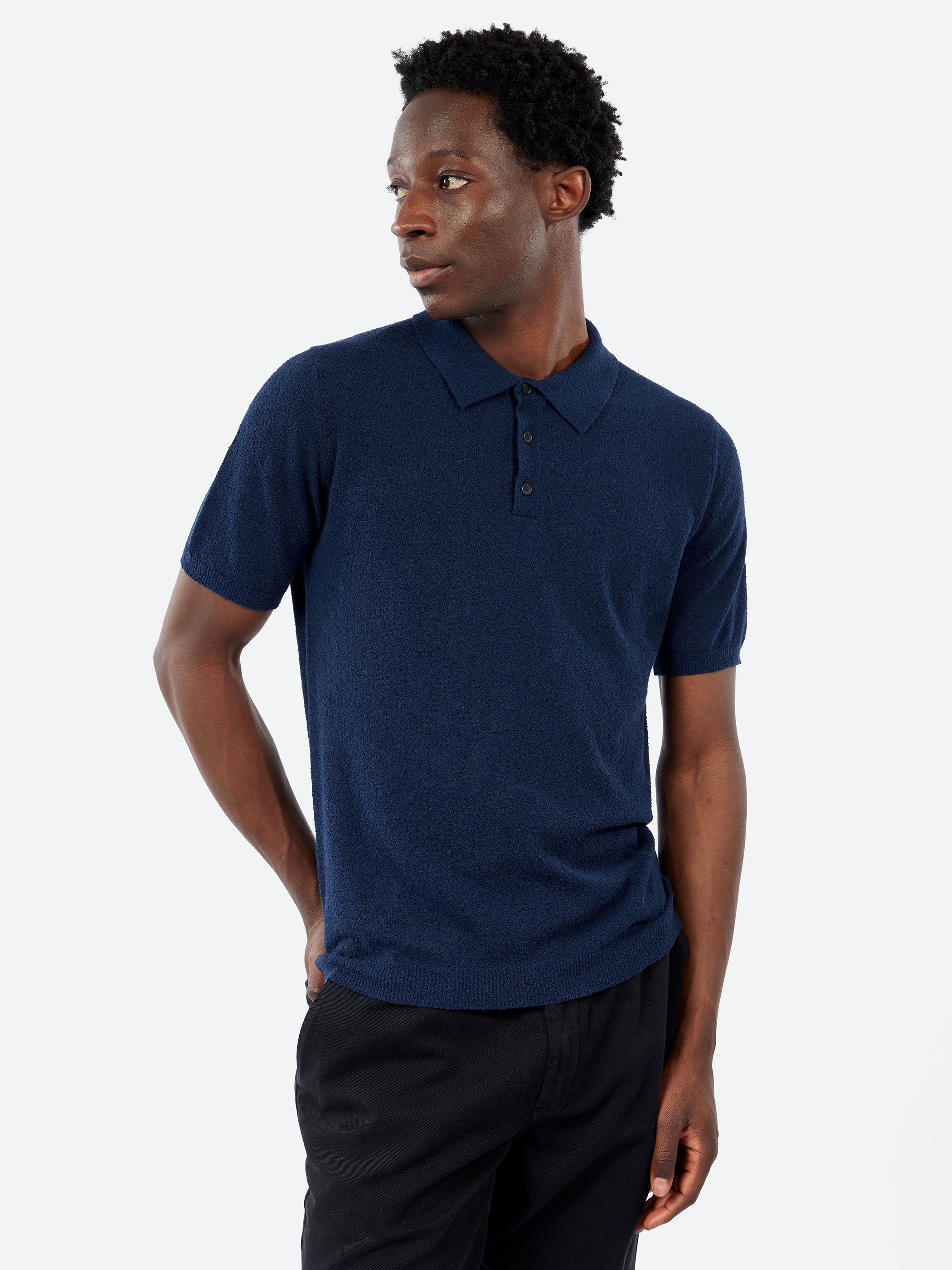 Spongy Texture Polo