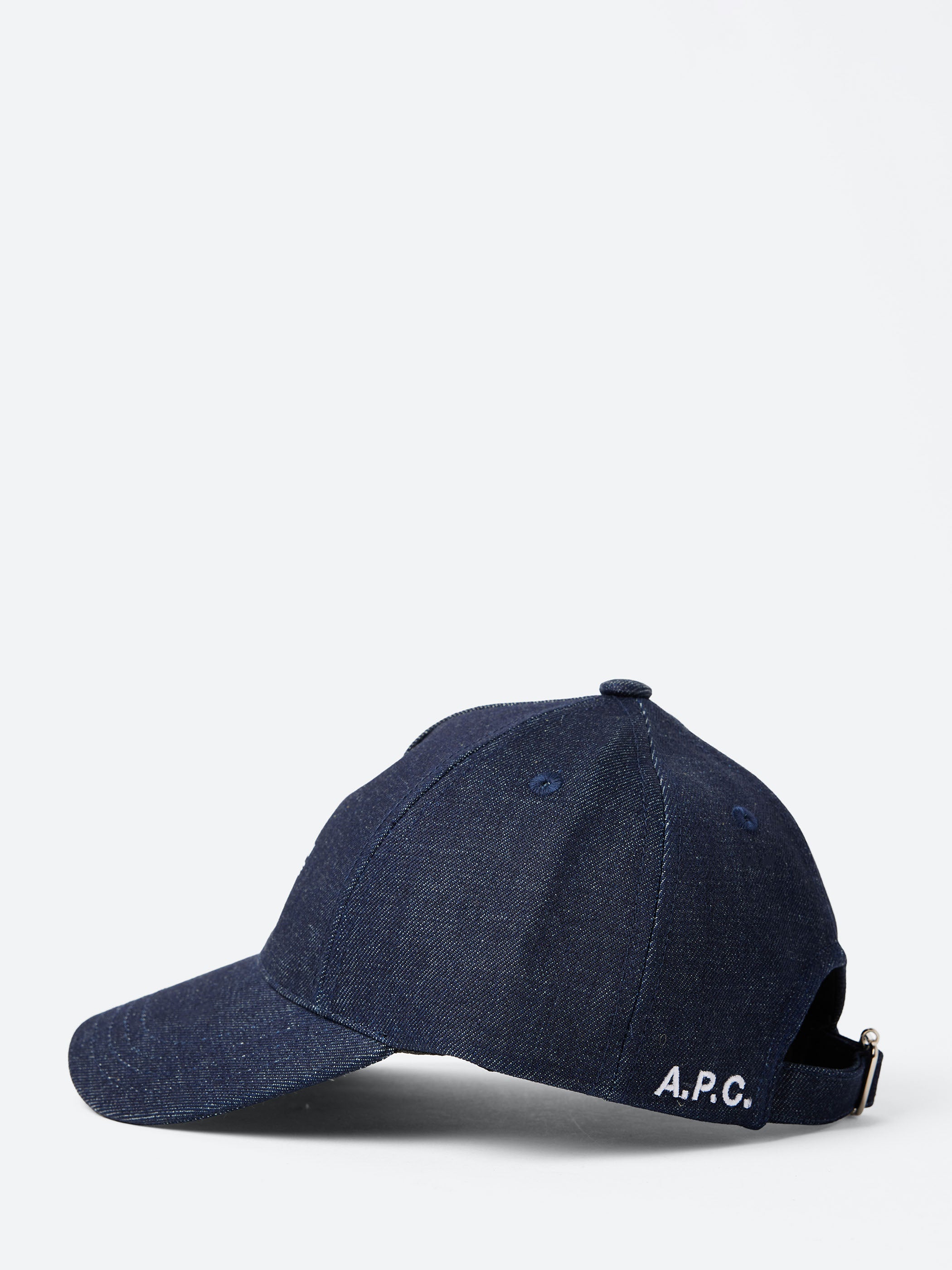 A.P.C. - Eden Baseball Cap in Indigo – gravitypope
