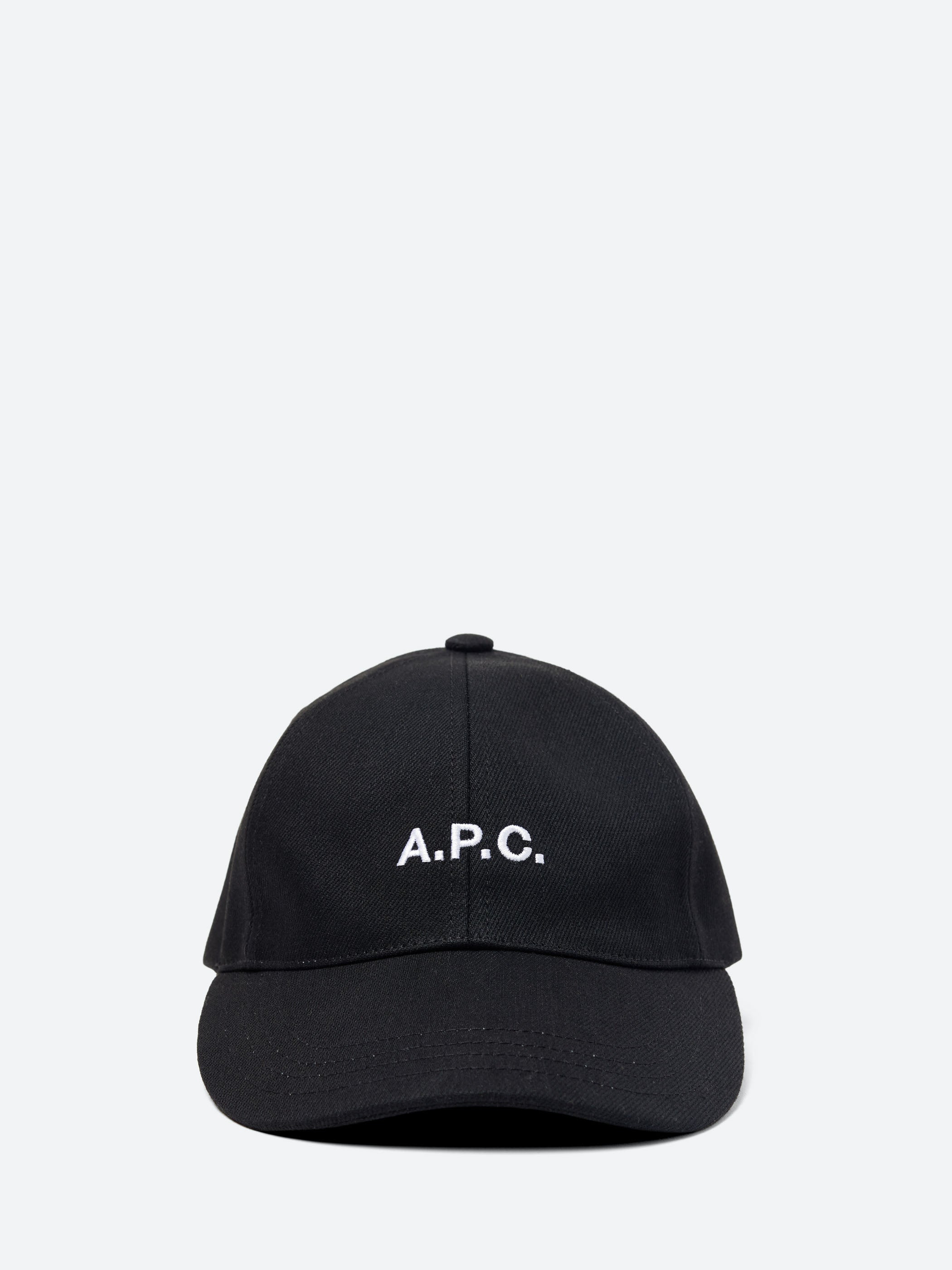 A.P.C. - Charlie Cap in Black – gravitypope