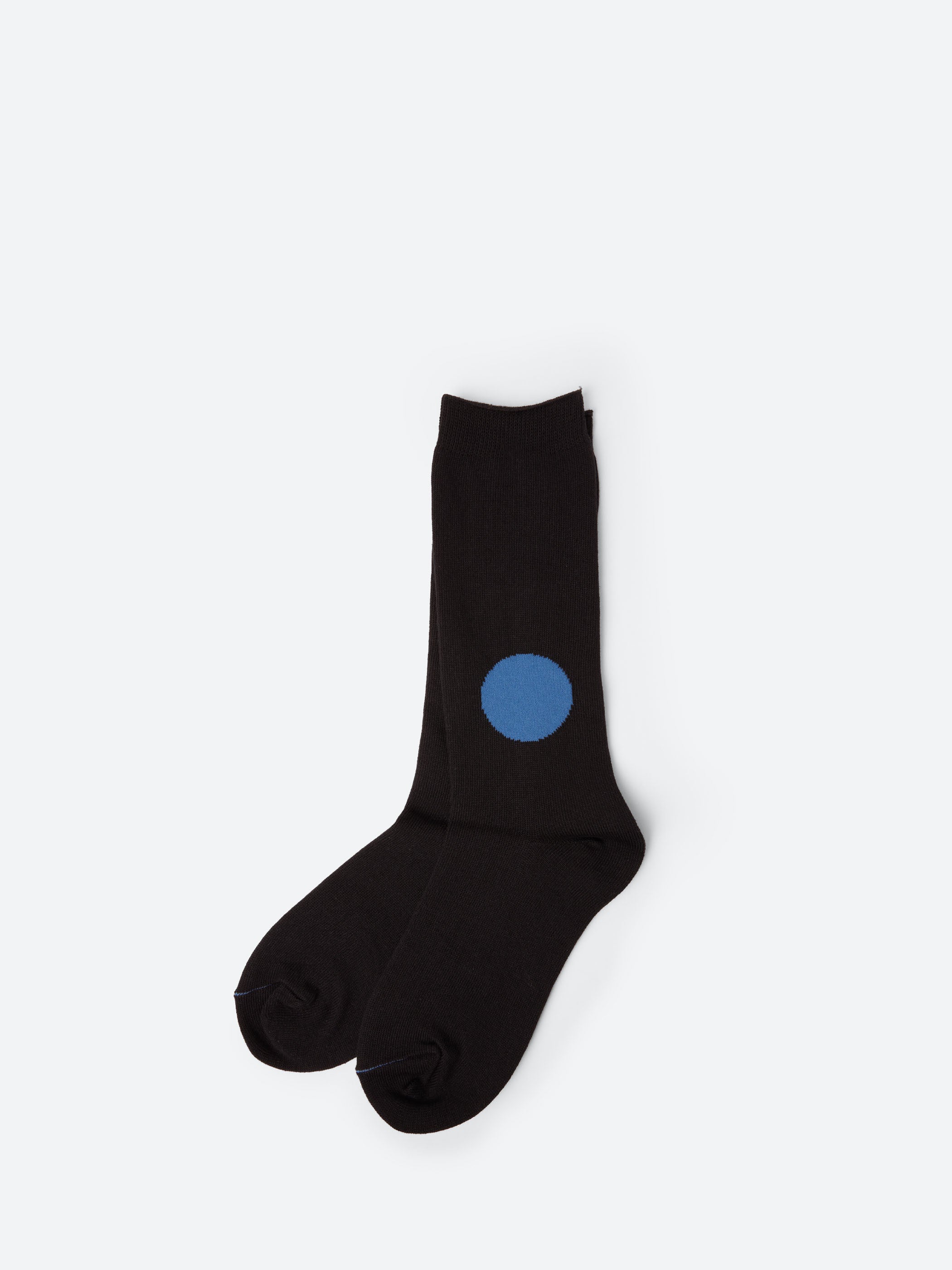 Blue Circle Socks