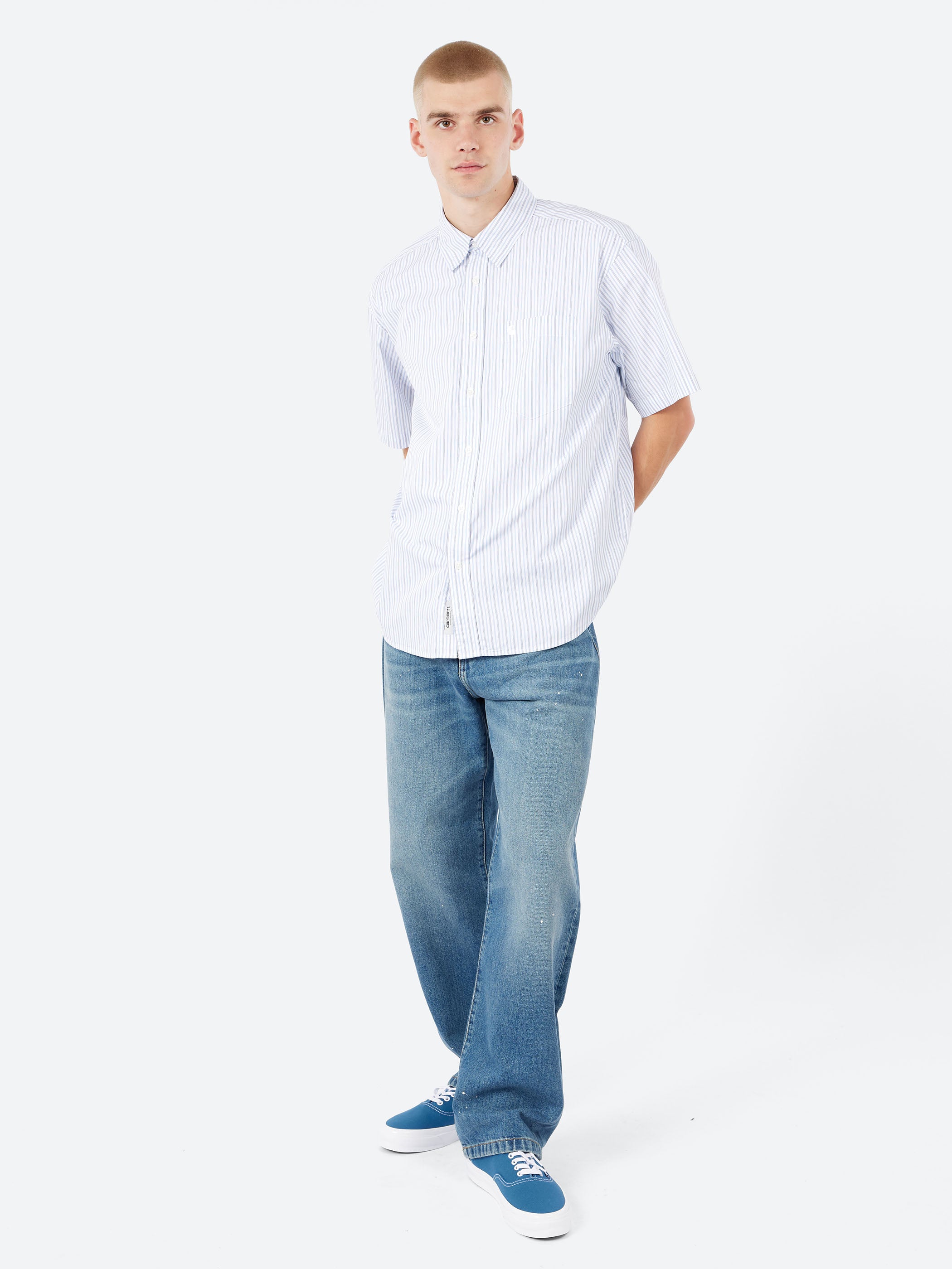 Short Sleeve Keene Stripe Shirt