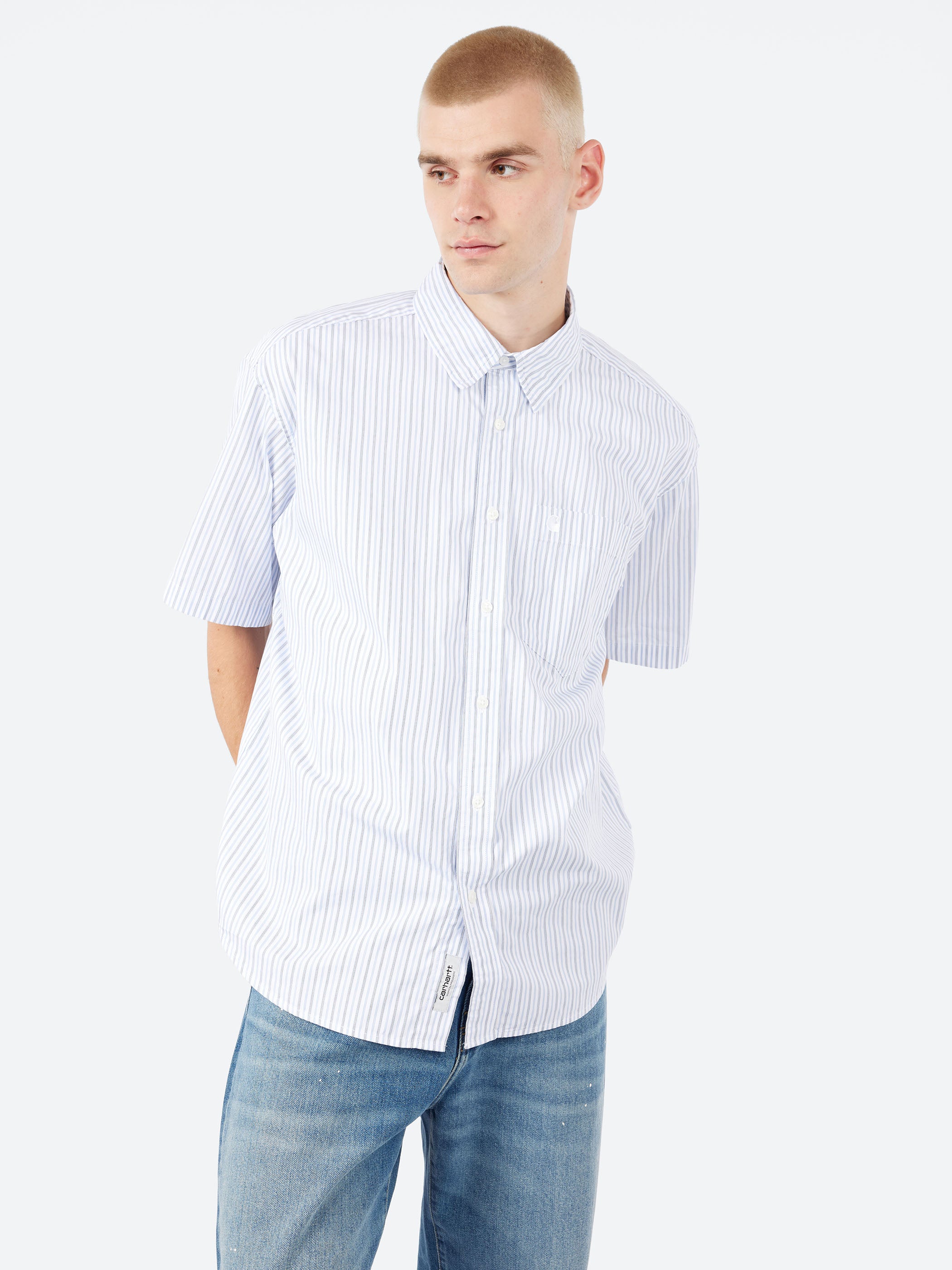 Short Sleeve Keene Stripe Shirt