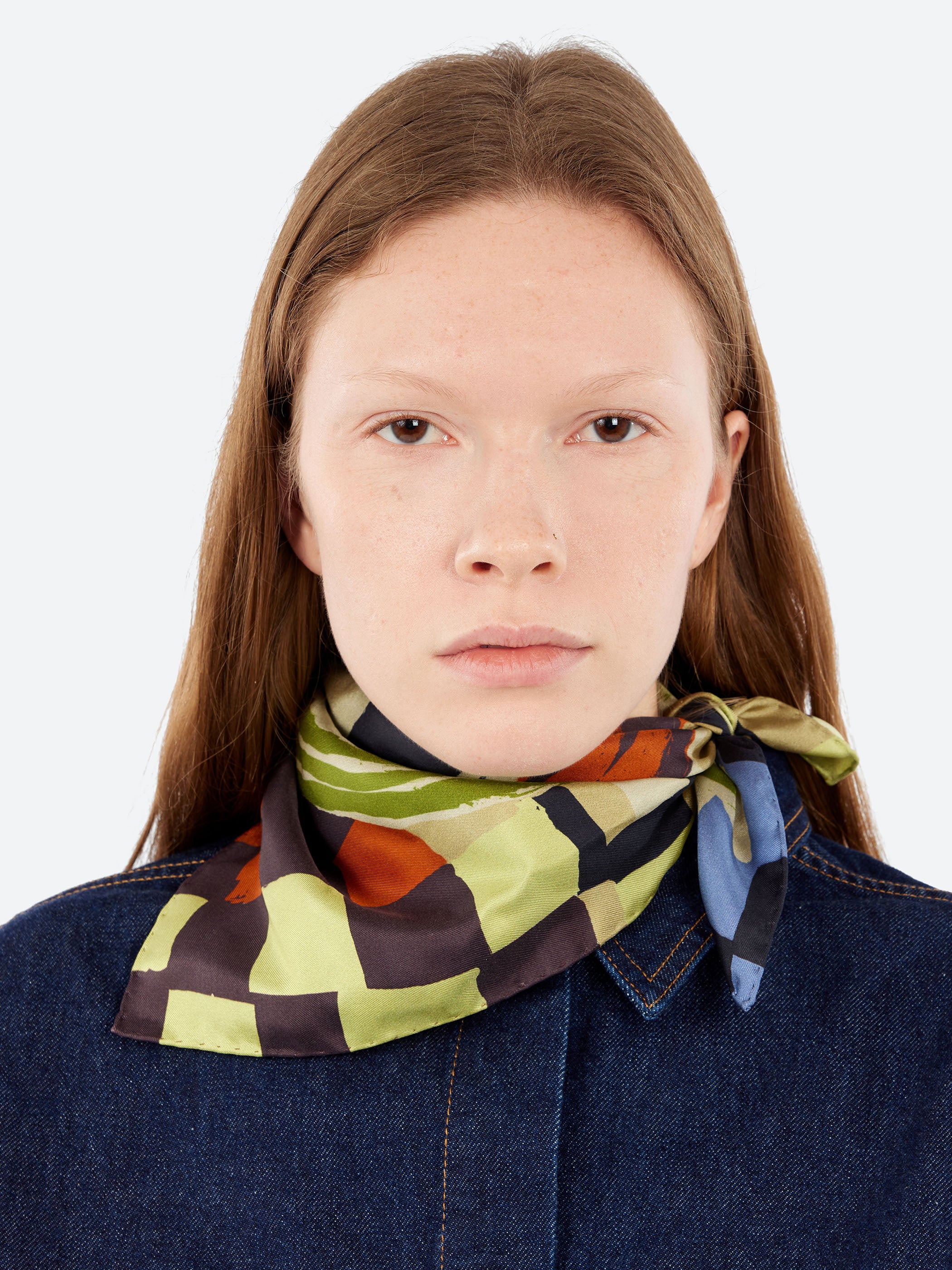 Abstract Still Life Silk Bandana