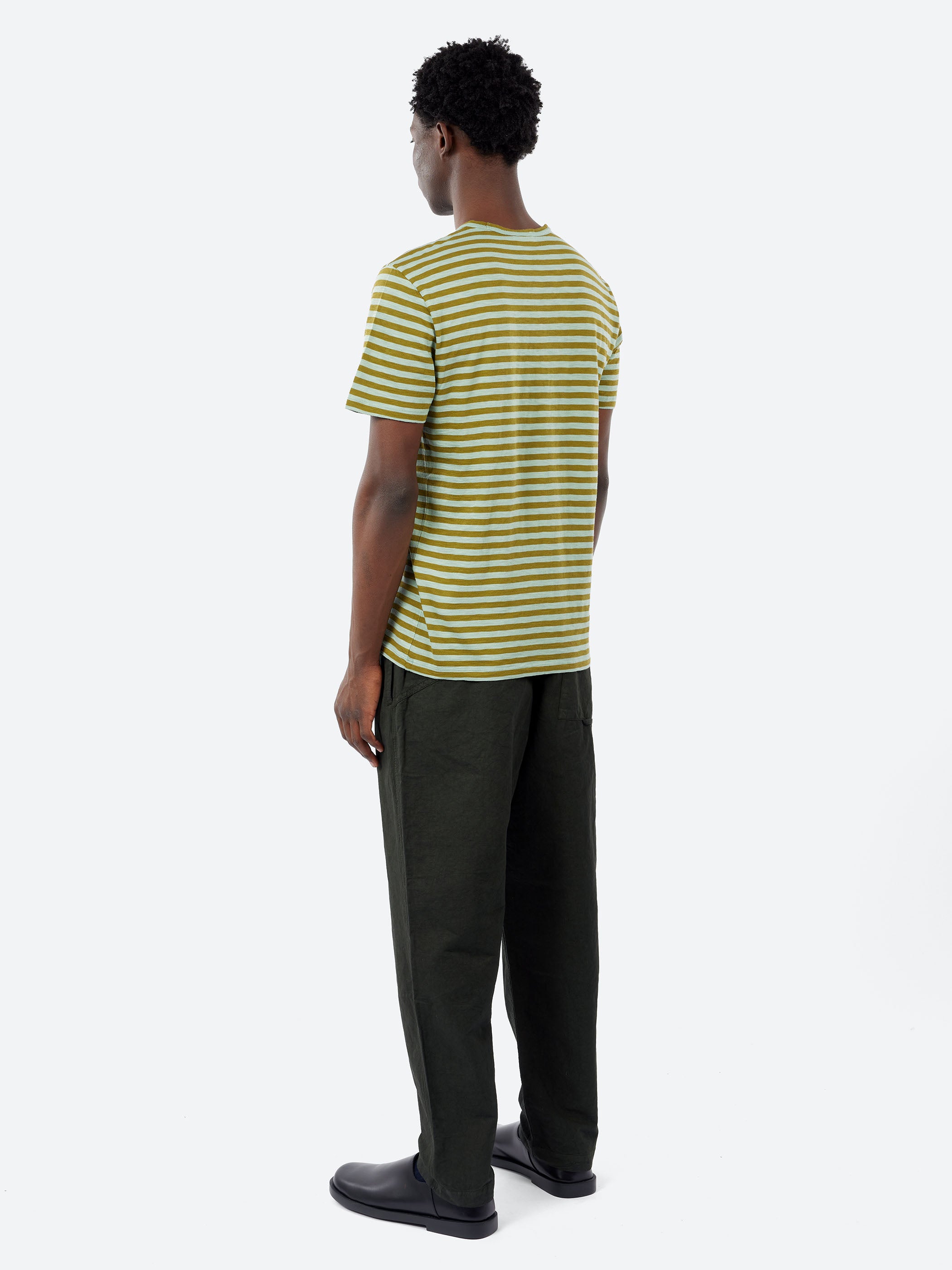 Theo Stripe Lightweight Cotton Tee