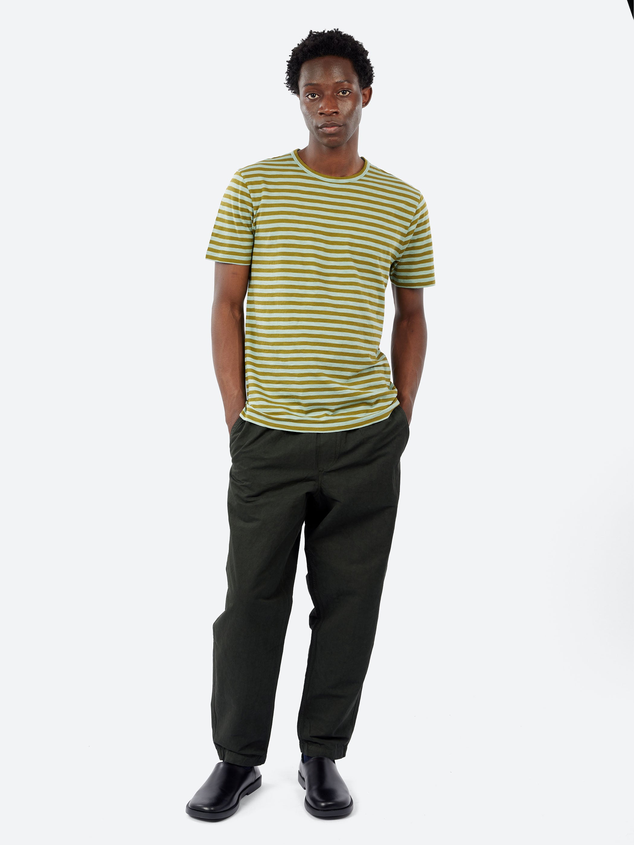 Theo Stripe Lightweight Cotton Tee
