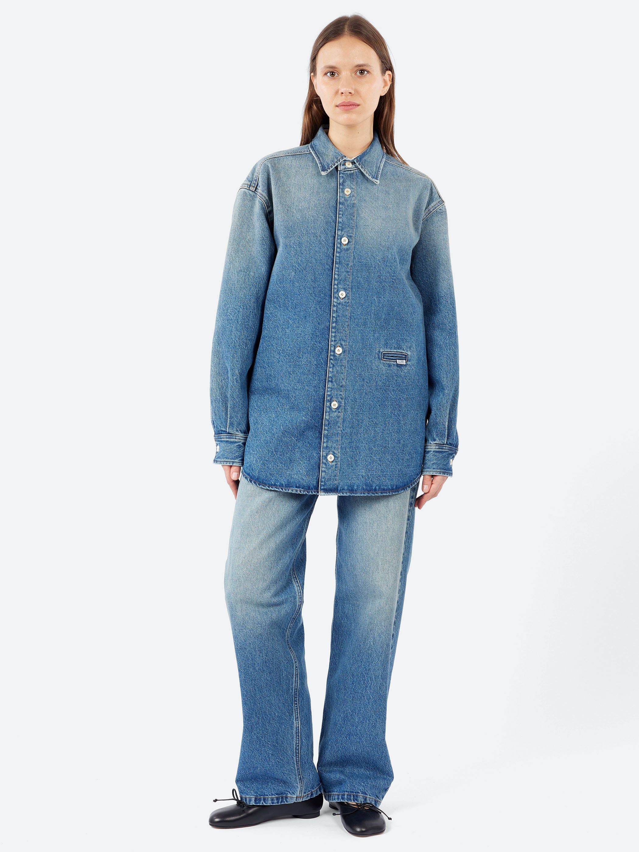 MM6 Maison Margiela - Short Sleeved Shirt in Off White – gravitypope