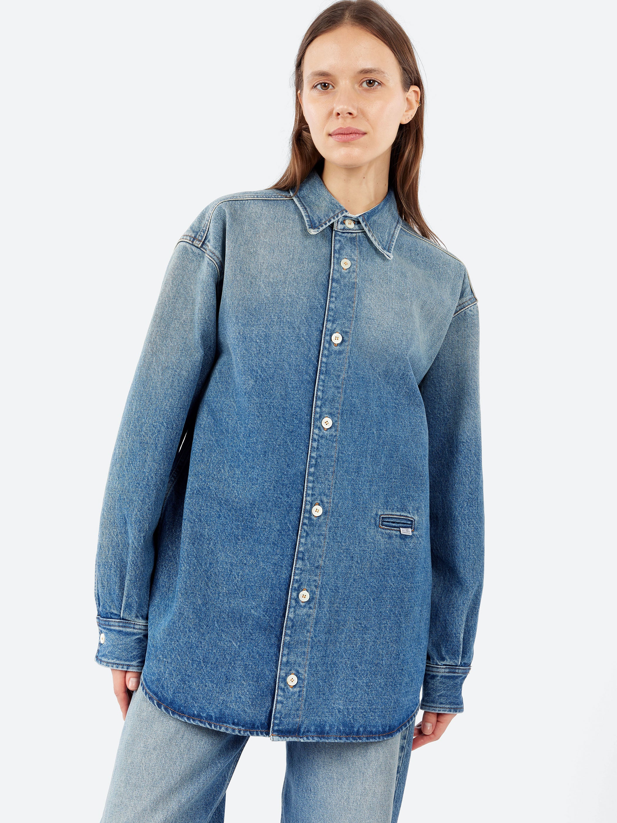 MM6 Maison Margiela - Lining Look Shirt in Black – gravitypope