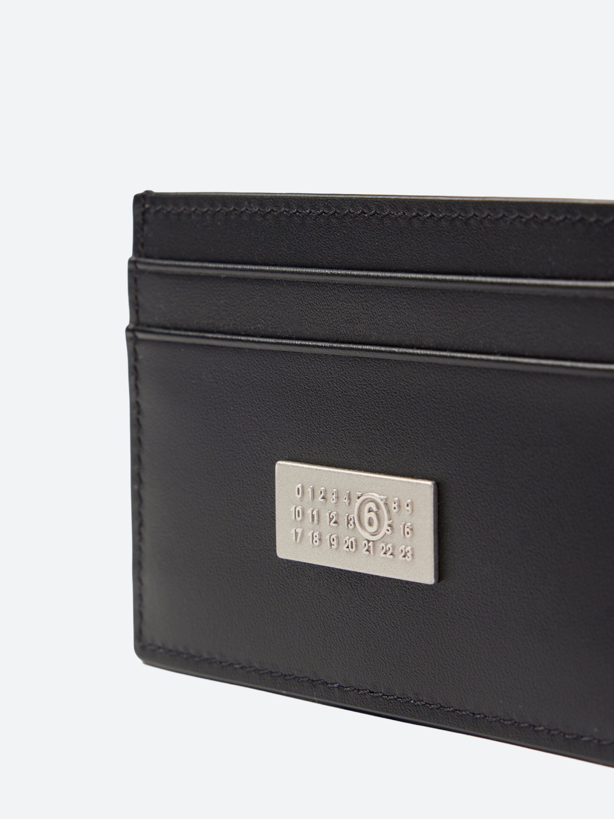 Numeric Leather Card Holder