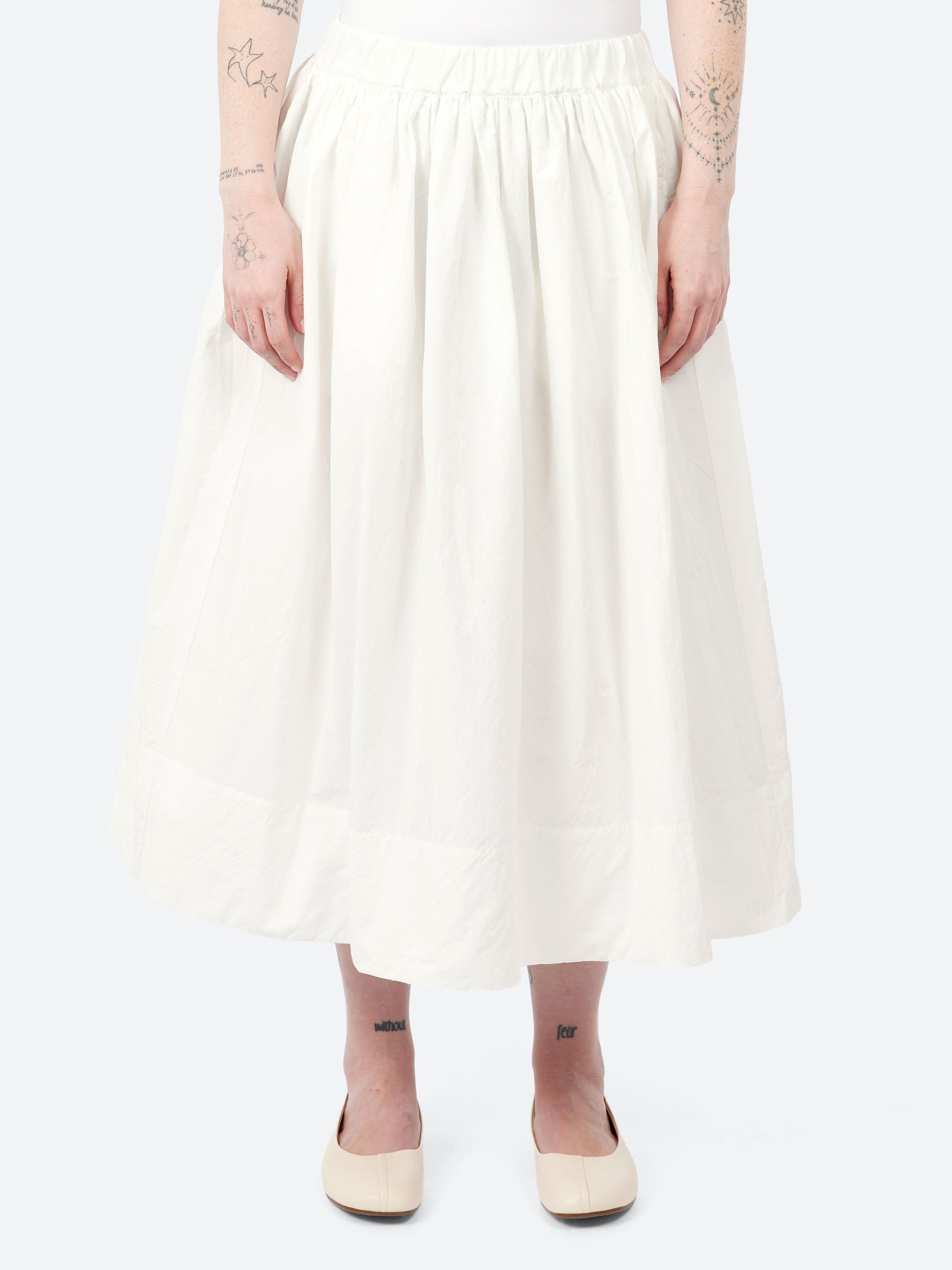 P1569 Gathered Waist Skirt