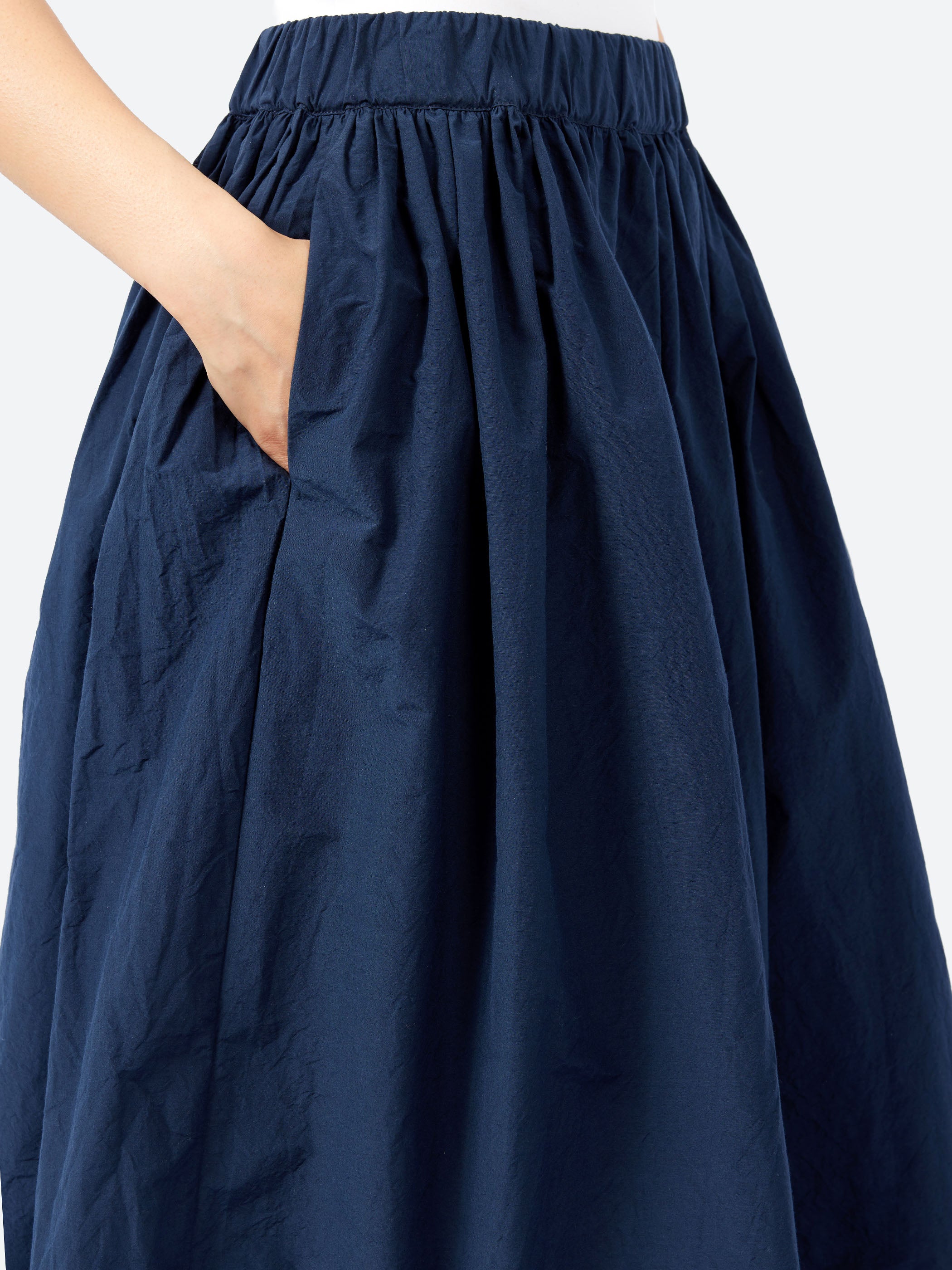 P1569 Gathered Waist Skirt