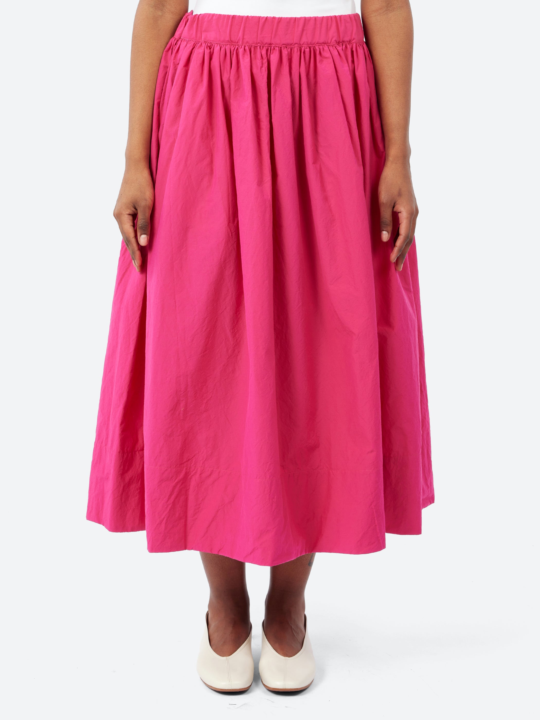 P1569 Gathered Waist Skirt