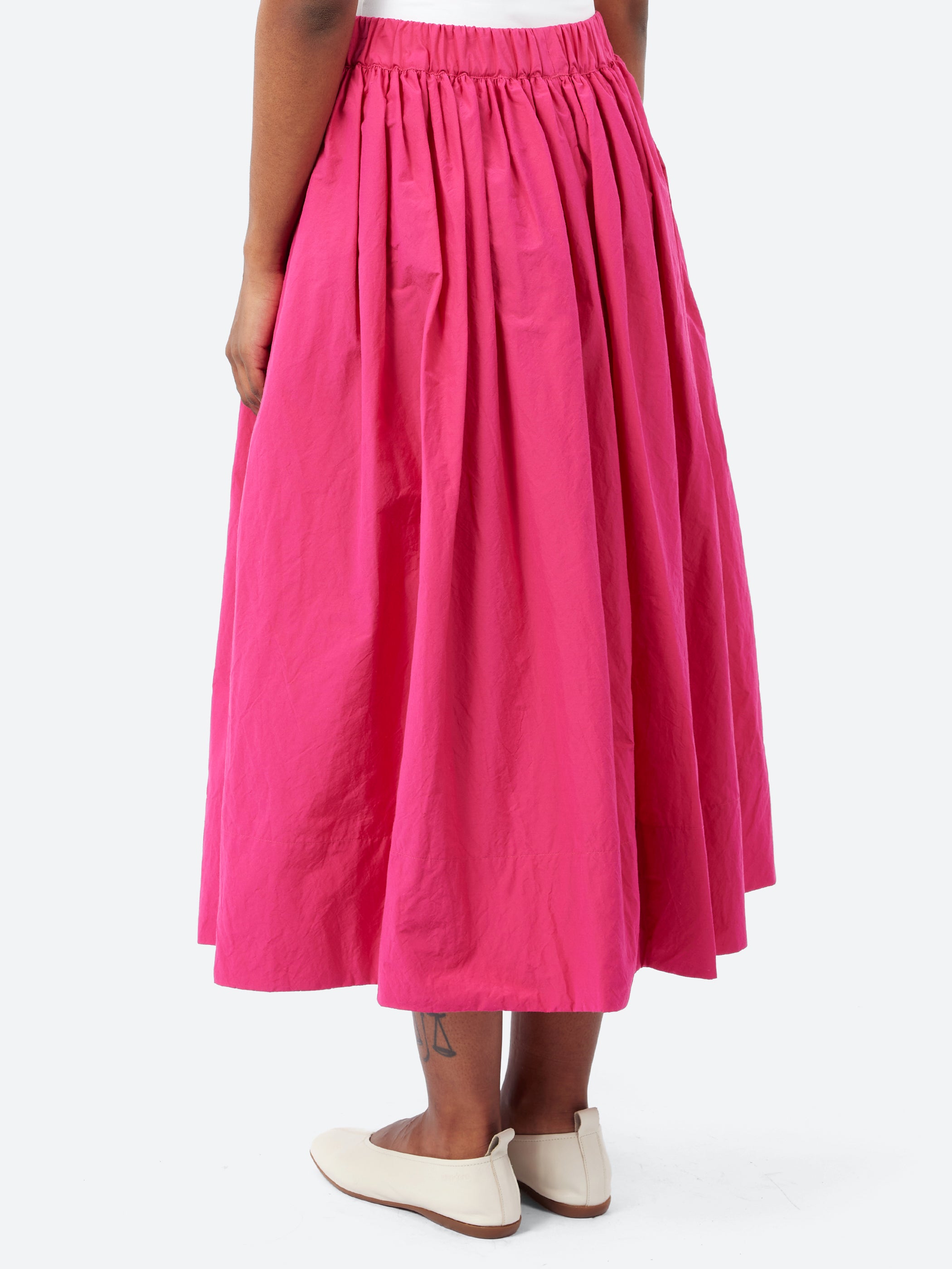 P1569 Gathered Waist Skirt