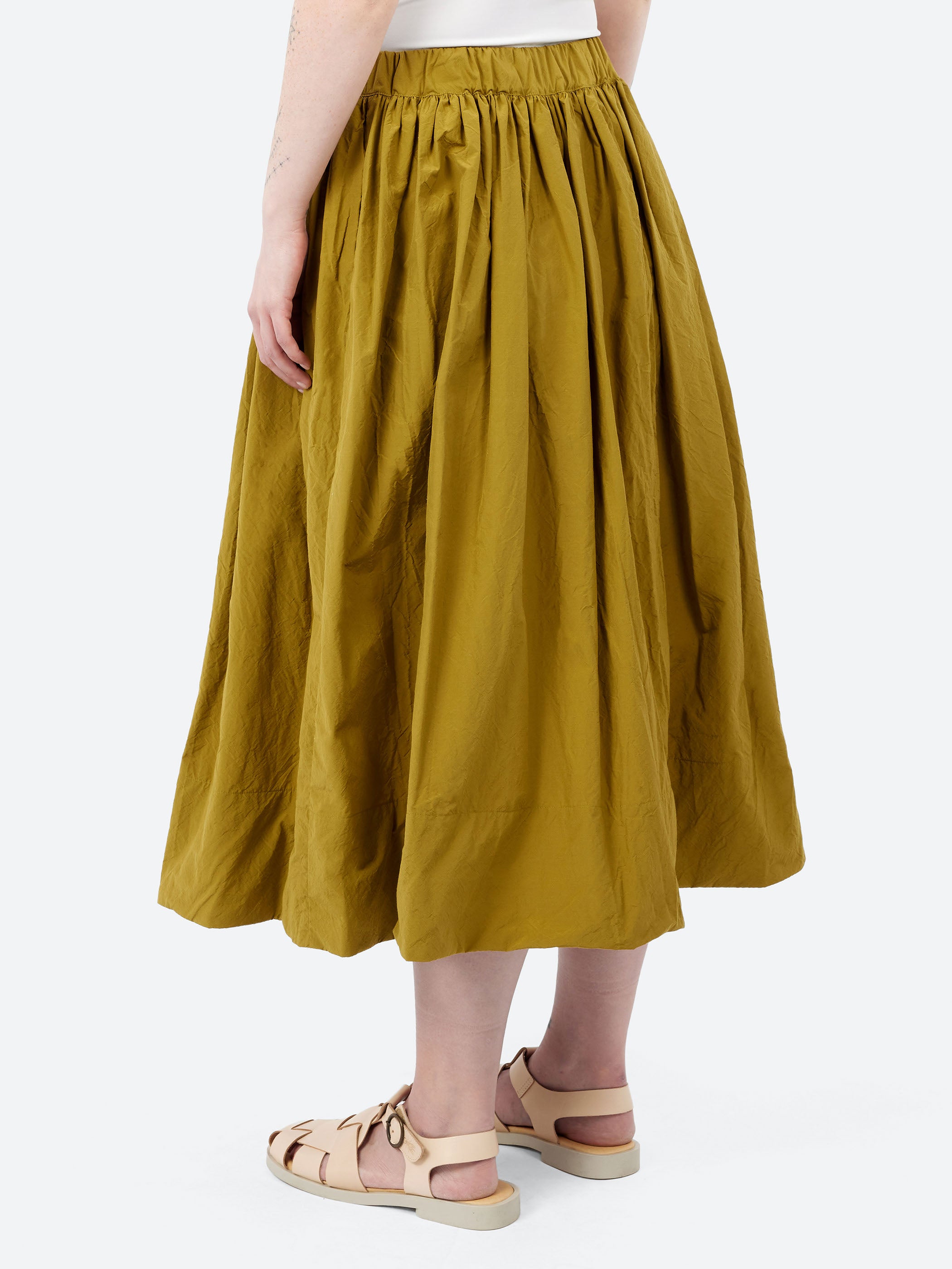 P1569 Gathered Waist Skirt