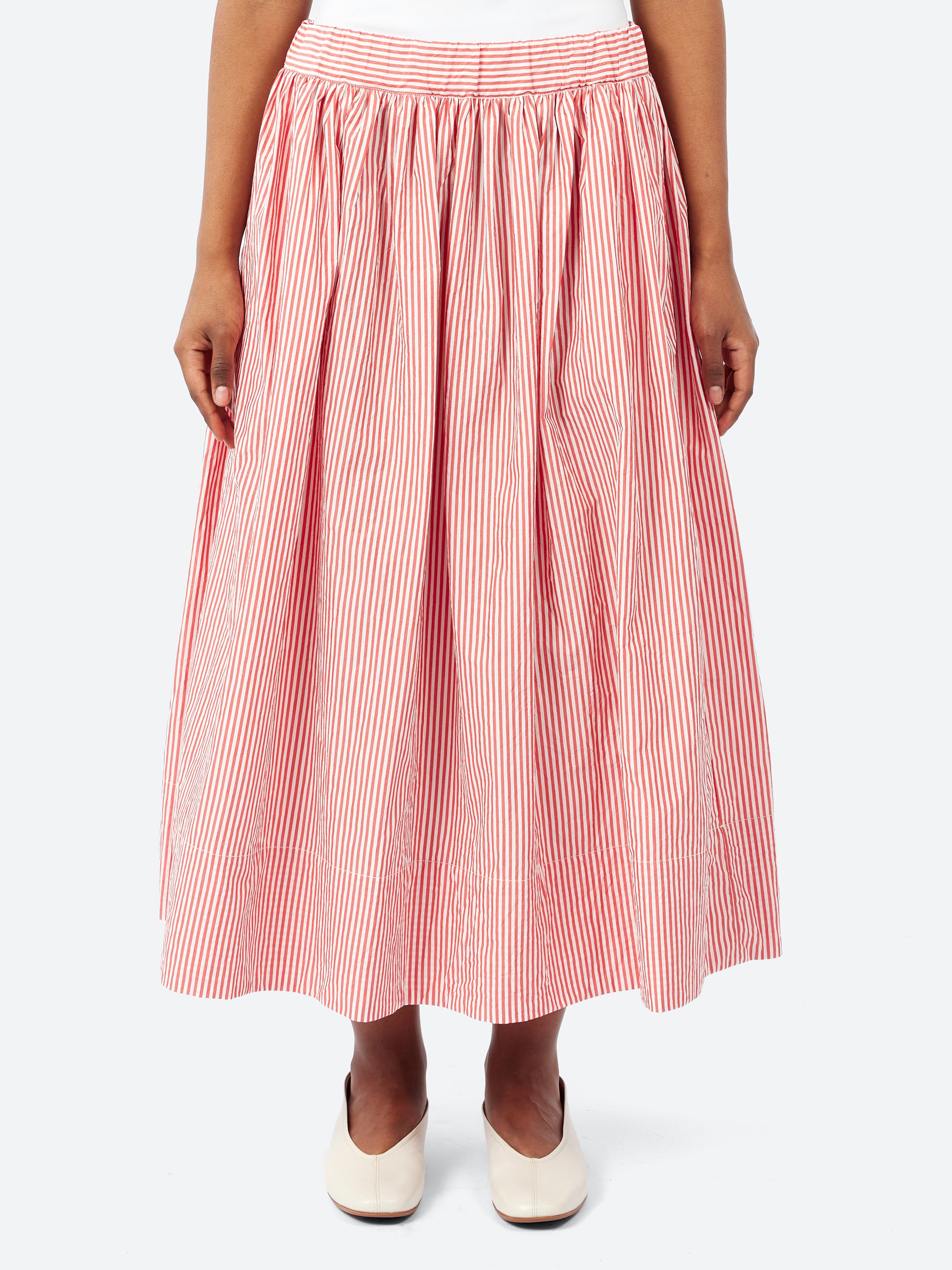 P1569 Gathered Waist Skirt