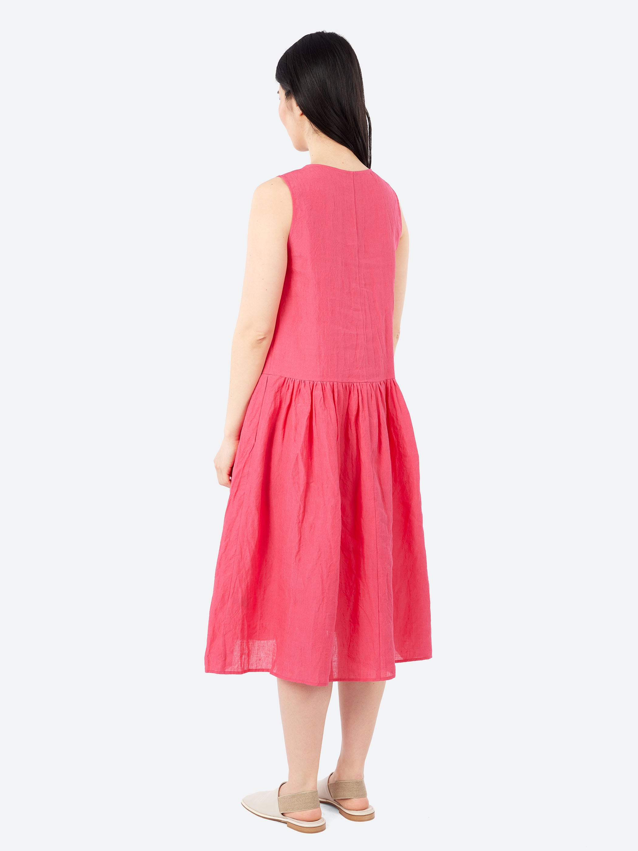 P2059 Gathered Waist Dress