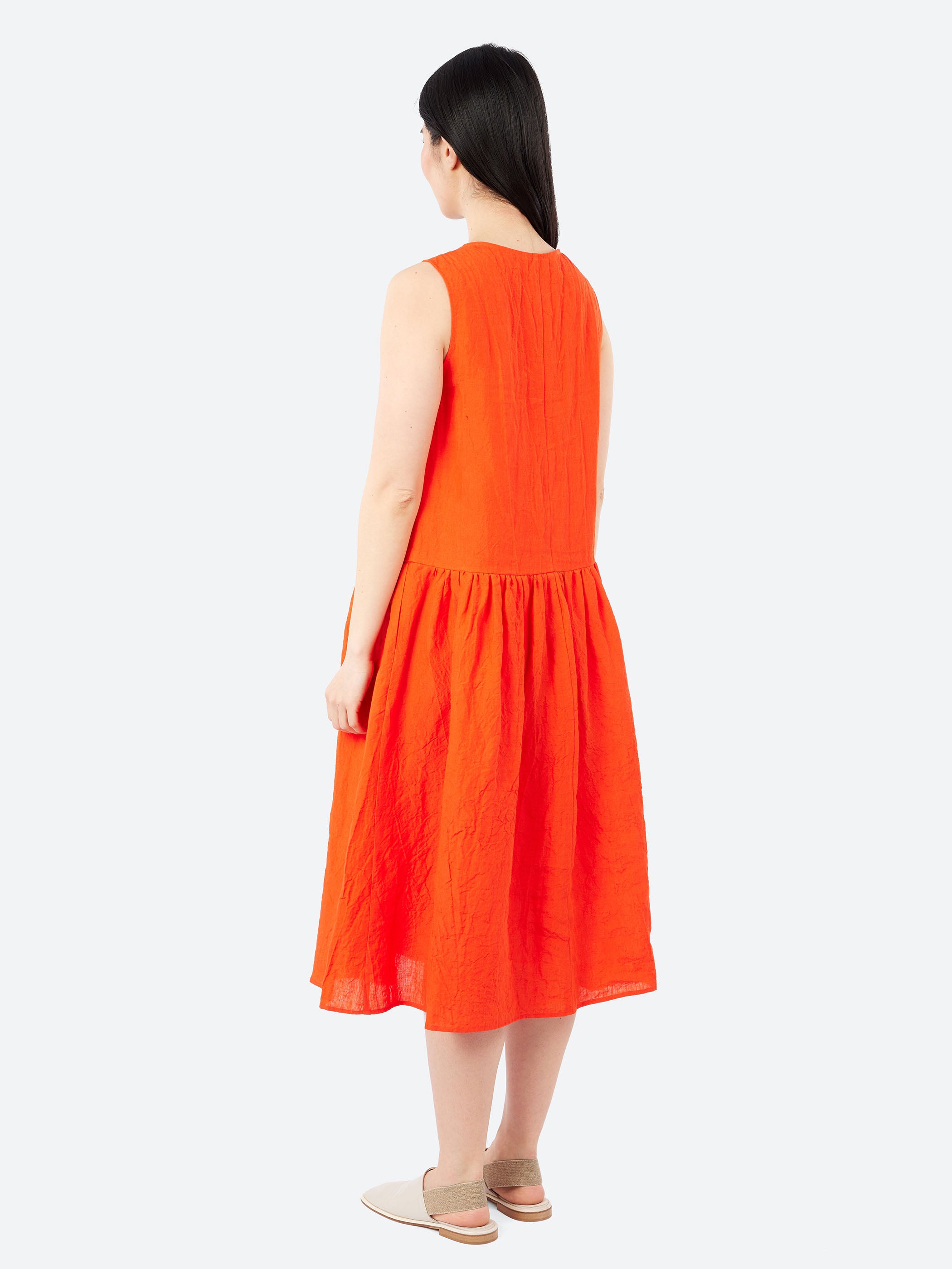 P2059 Gathered Waist Dress