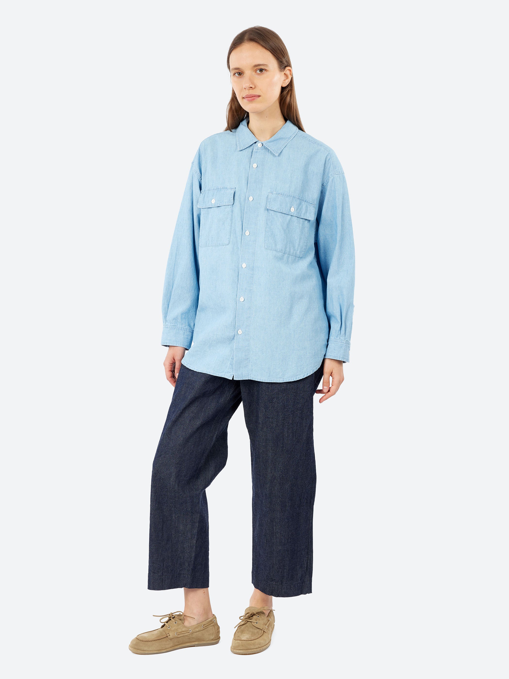 Fade Finished Chambray Shirt