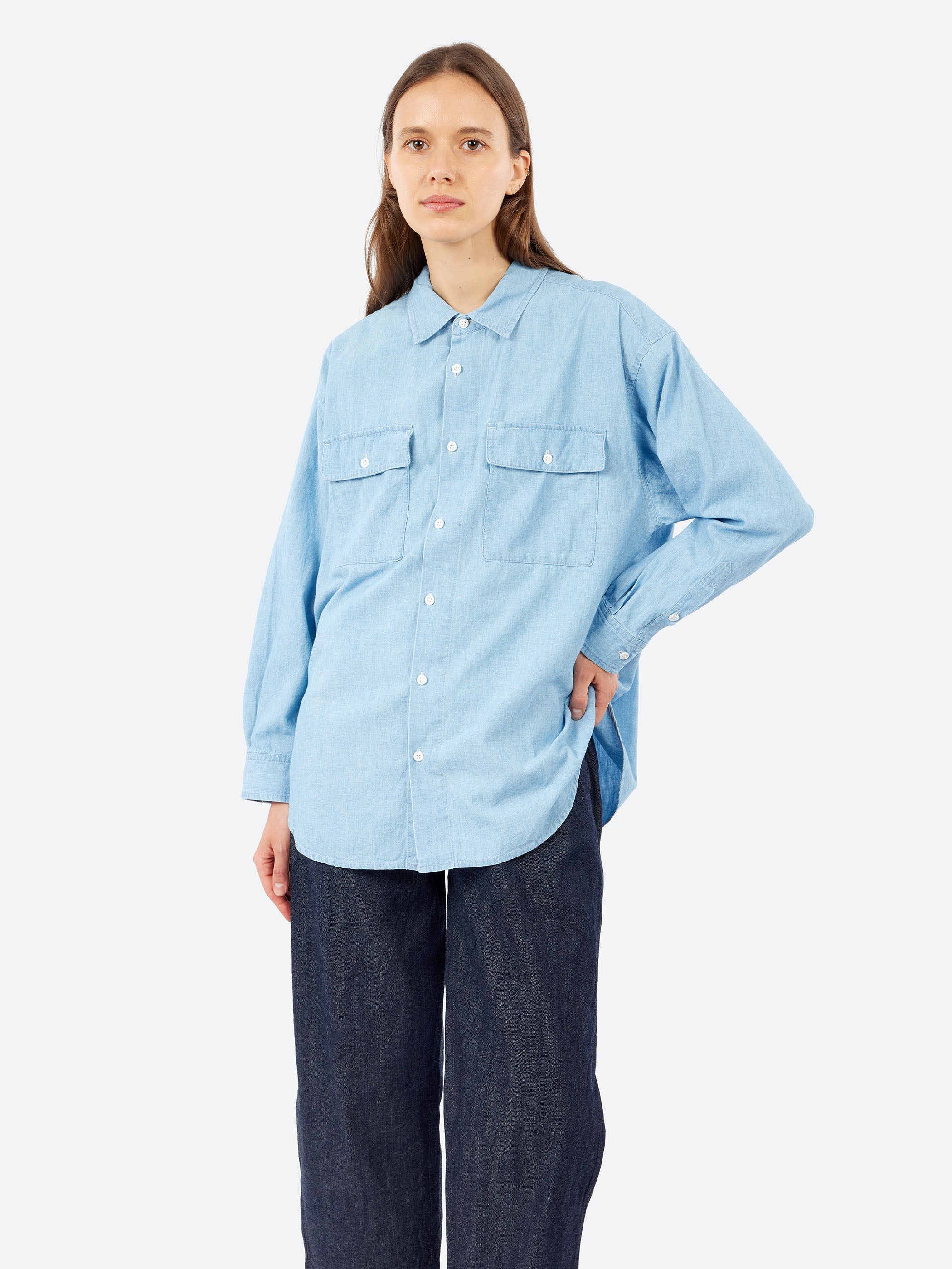 Fade Finished Chambray Shirt