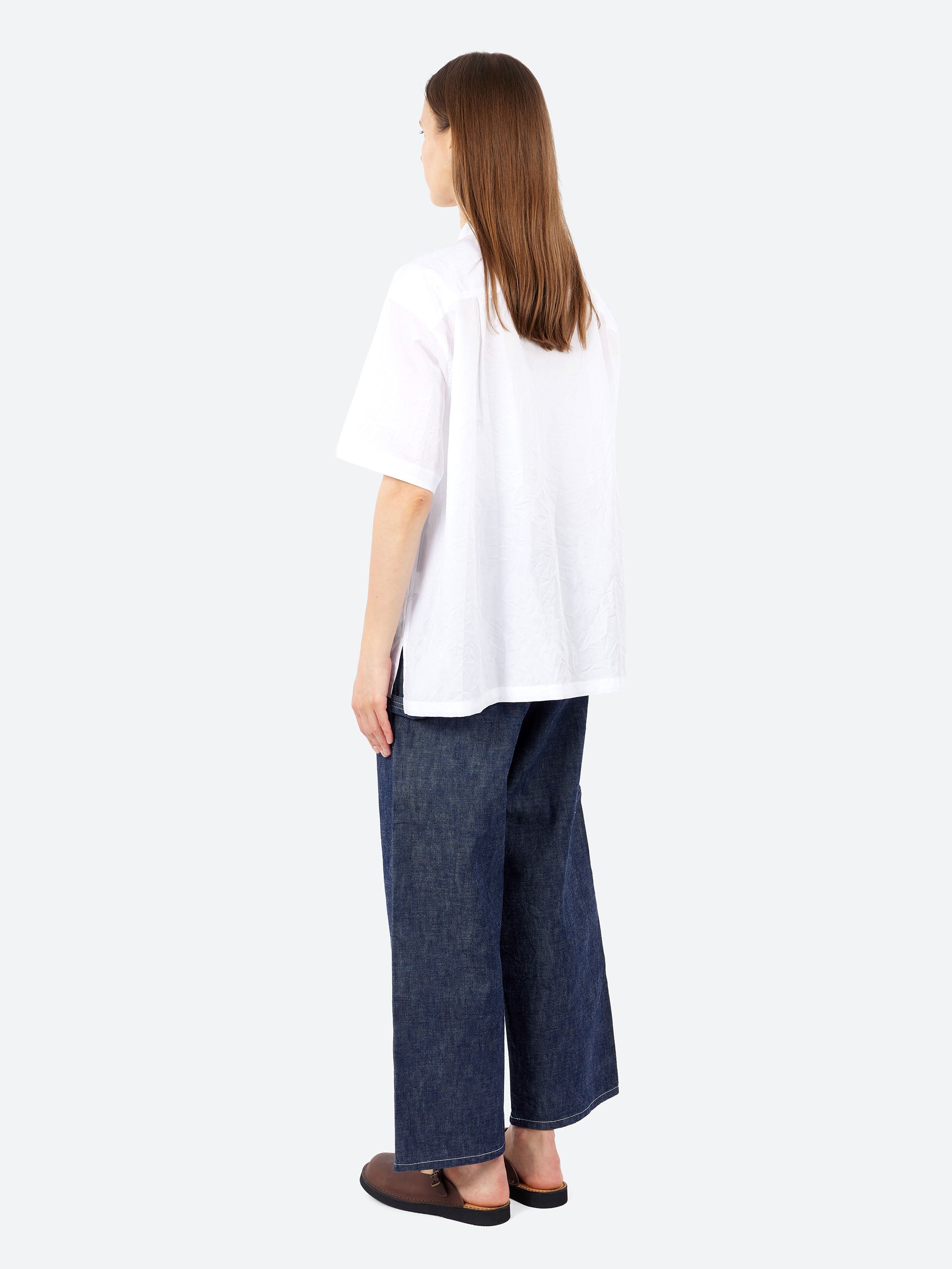 Wrinkle Paper Frill Shirt