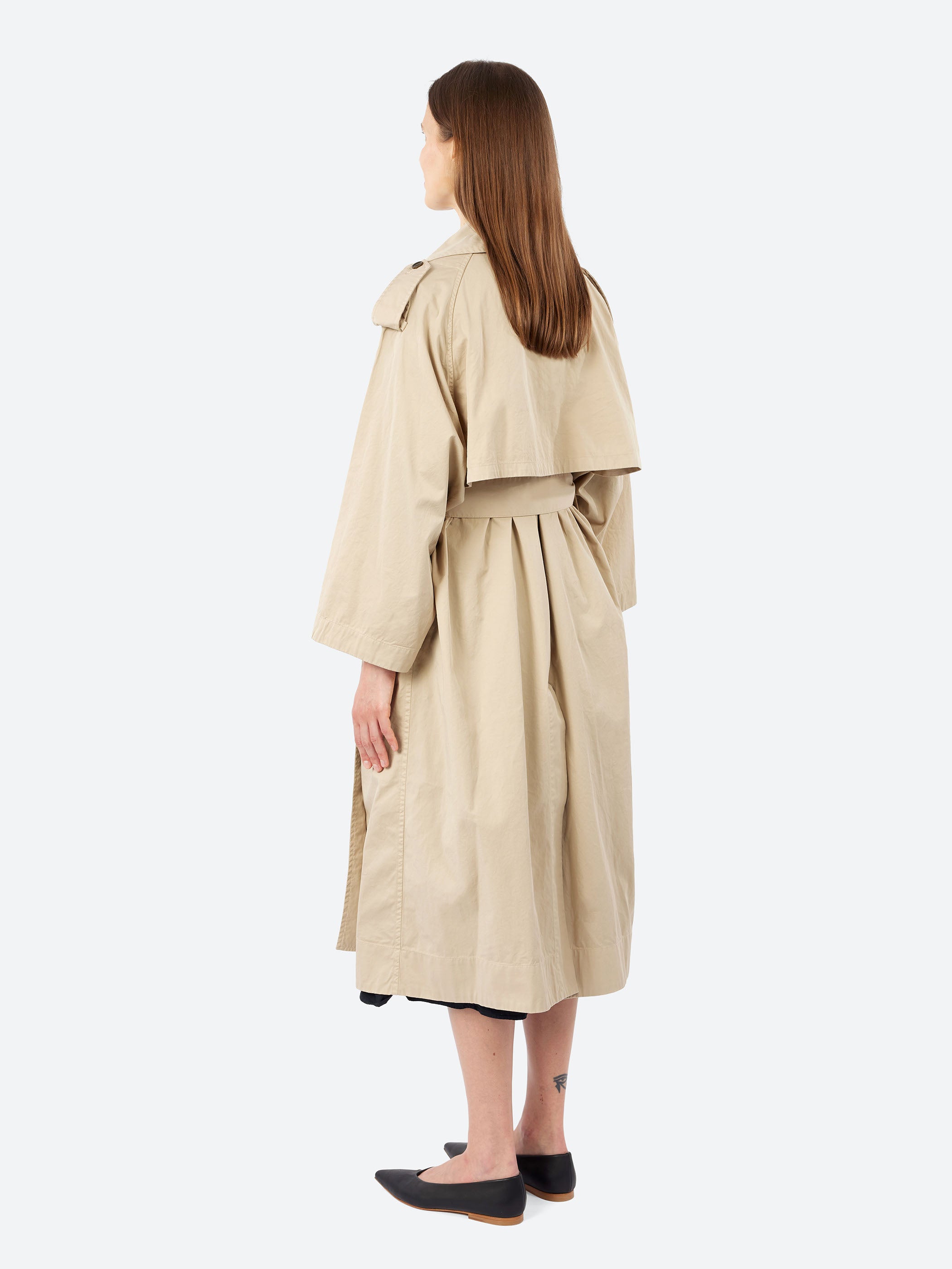 Trench Robe Maxi Coat