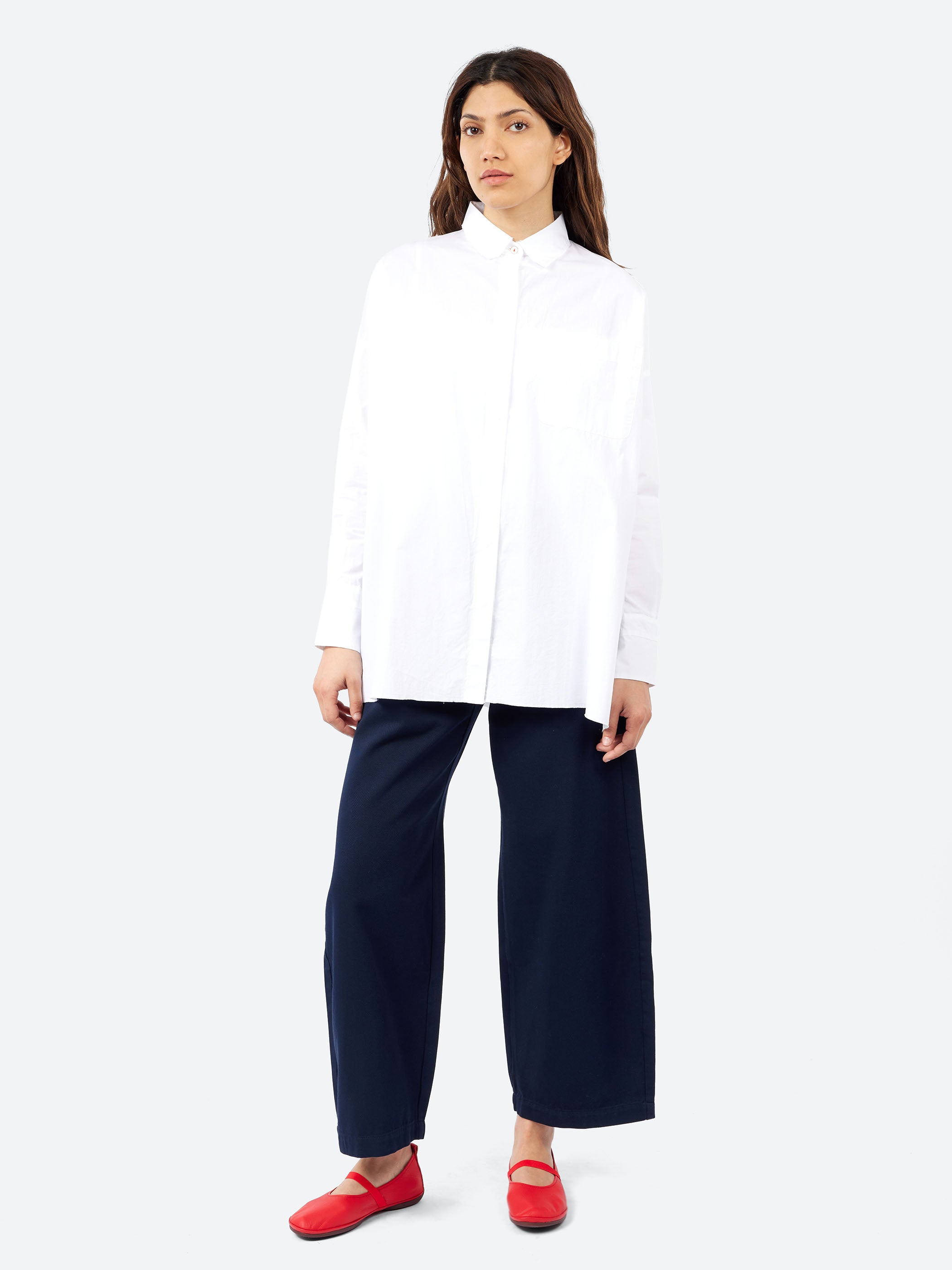 Hannoh Wessel - Sienna Shirt in White – gravitypope