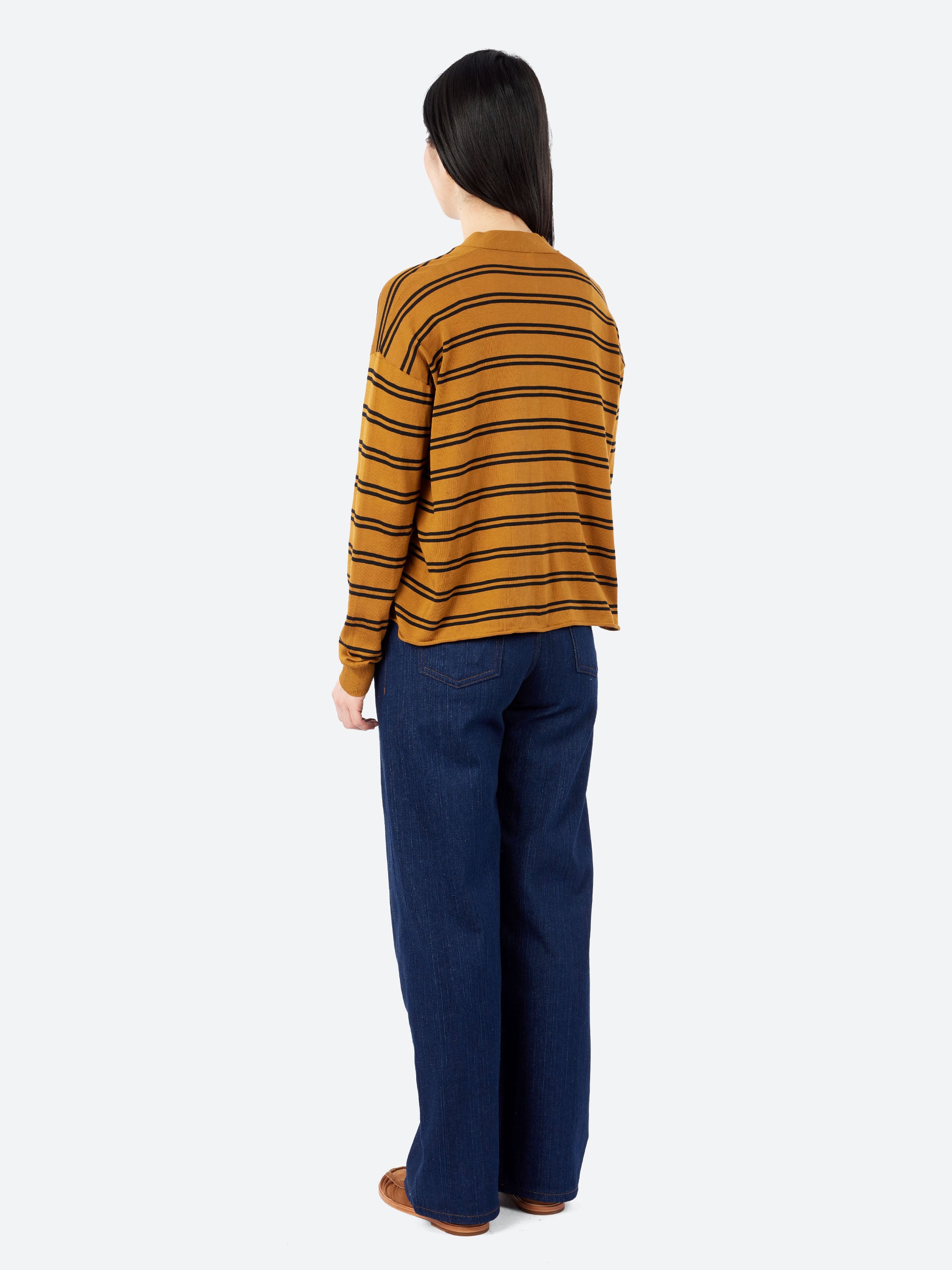 2617 Striped Cardigan
