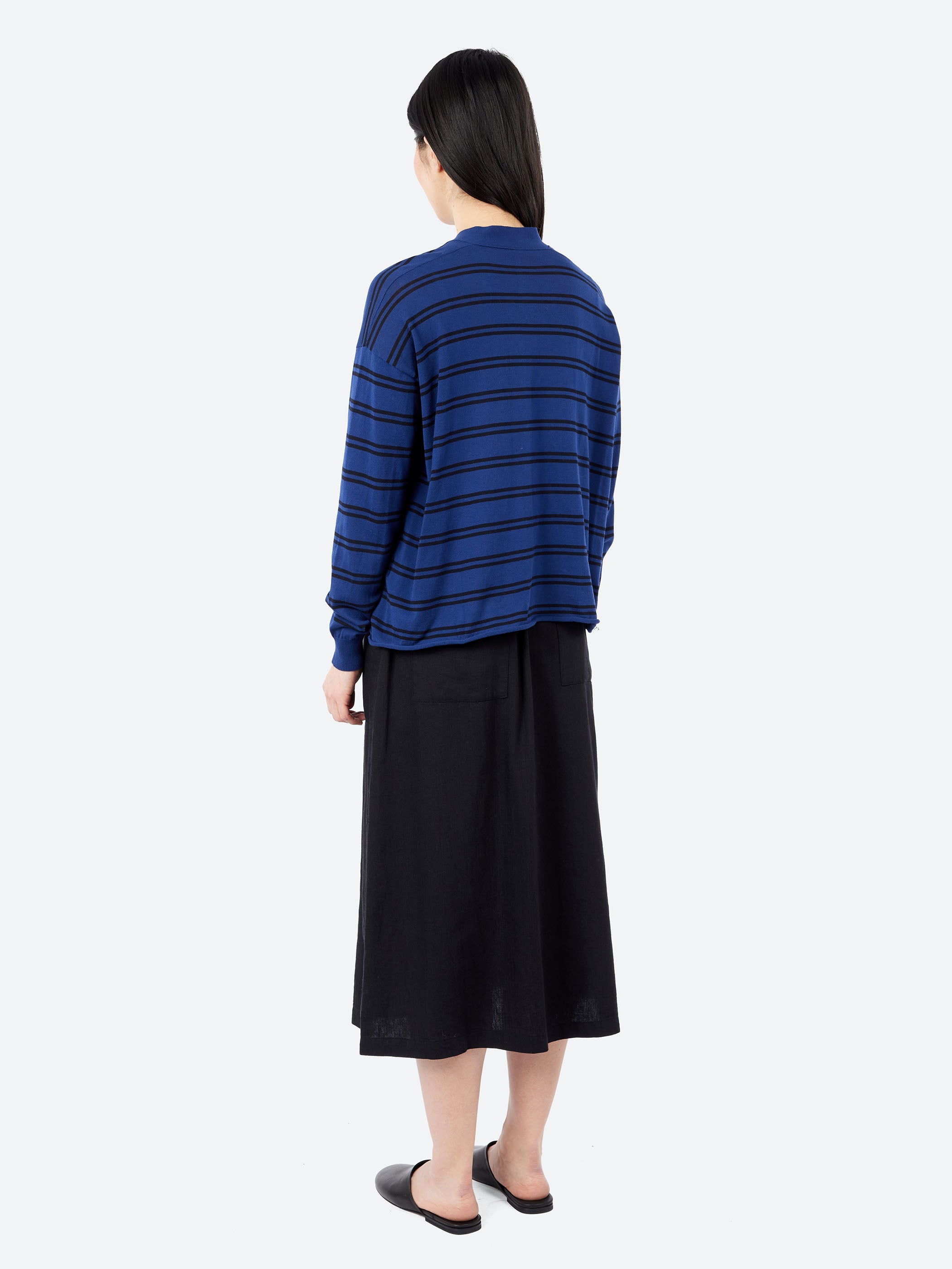 2617 Striped Cardigan