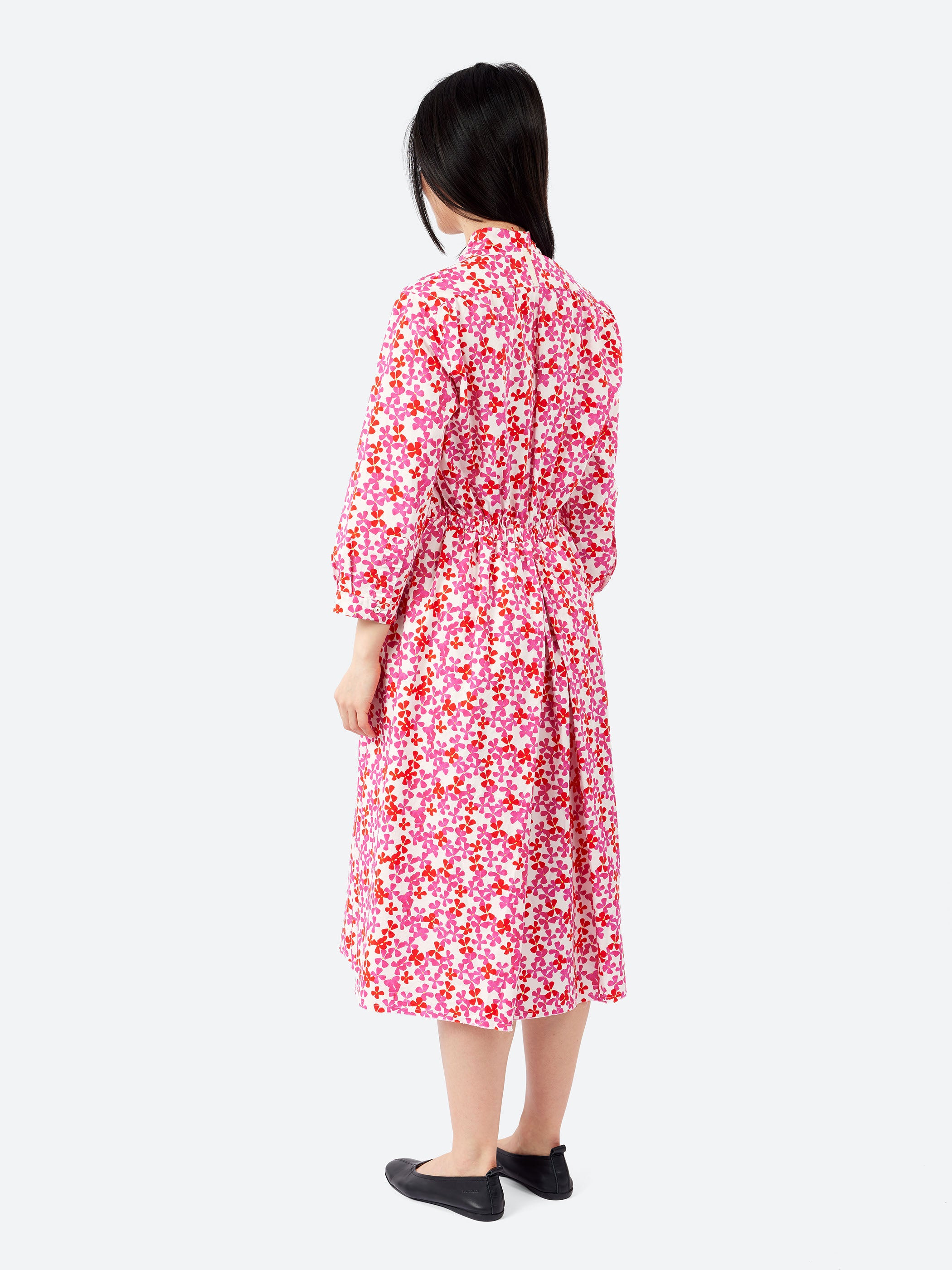 Hannoh Wessel - Delaney Dress in Red and Pink Flowers – gravitypope
