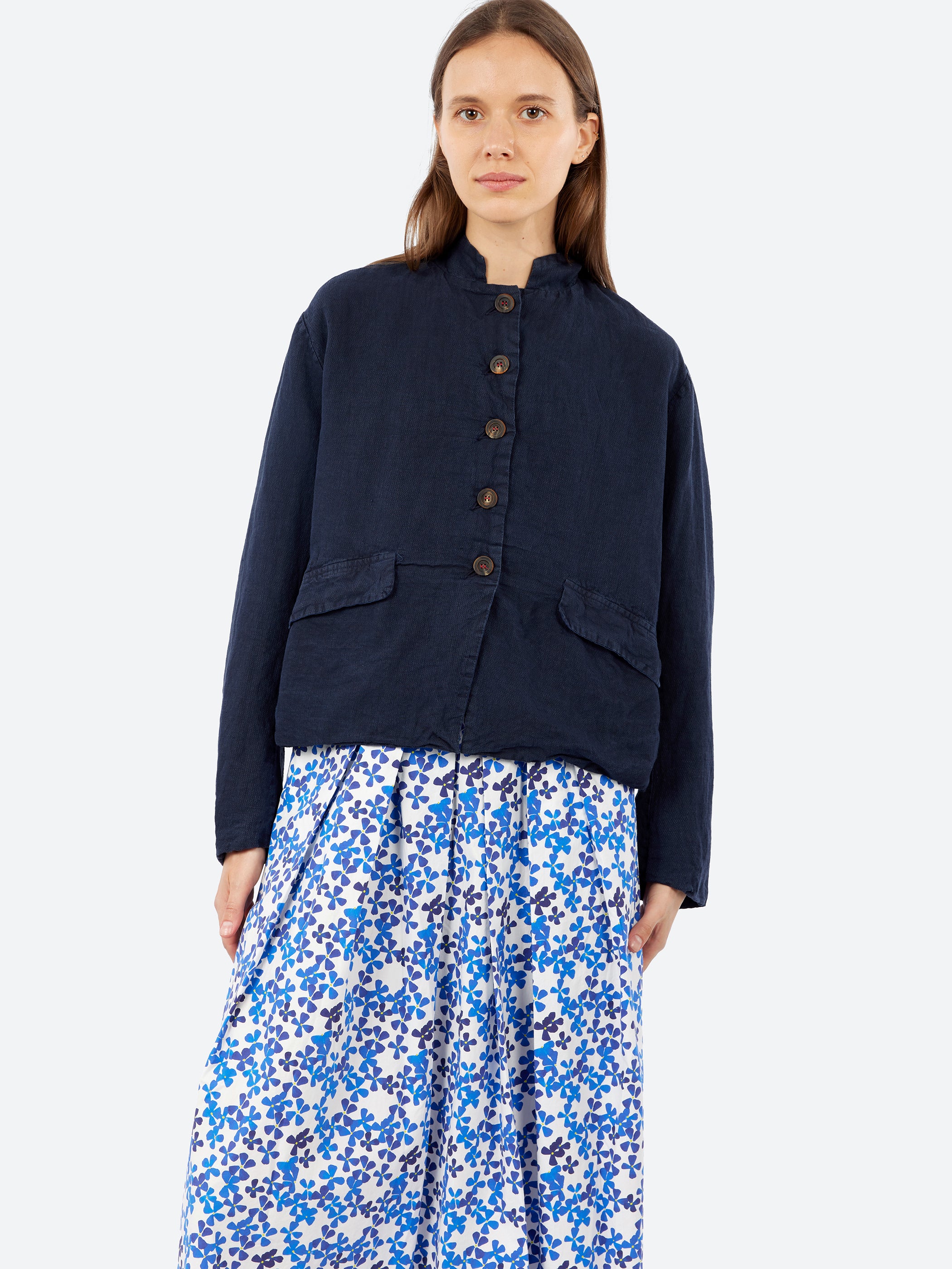 Hannoh Wessel - Julia Jacket in Navy – gravitypope