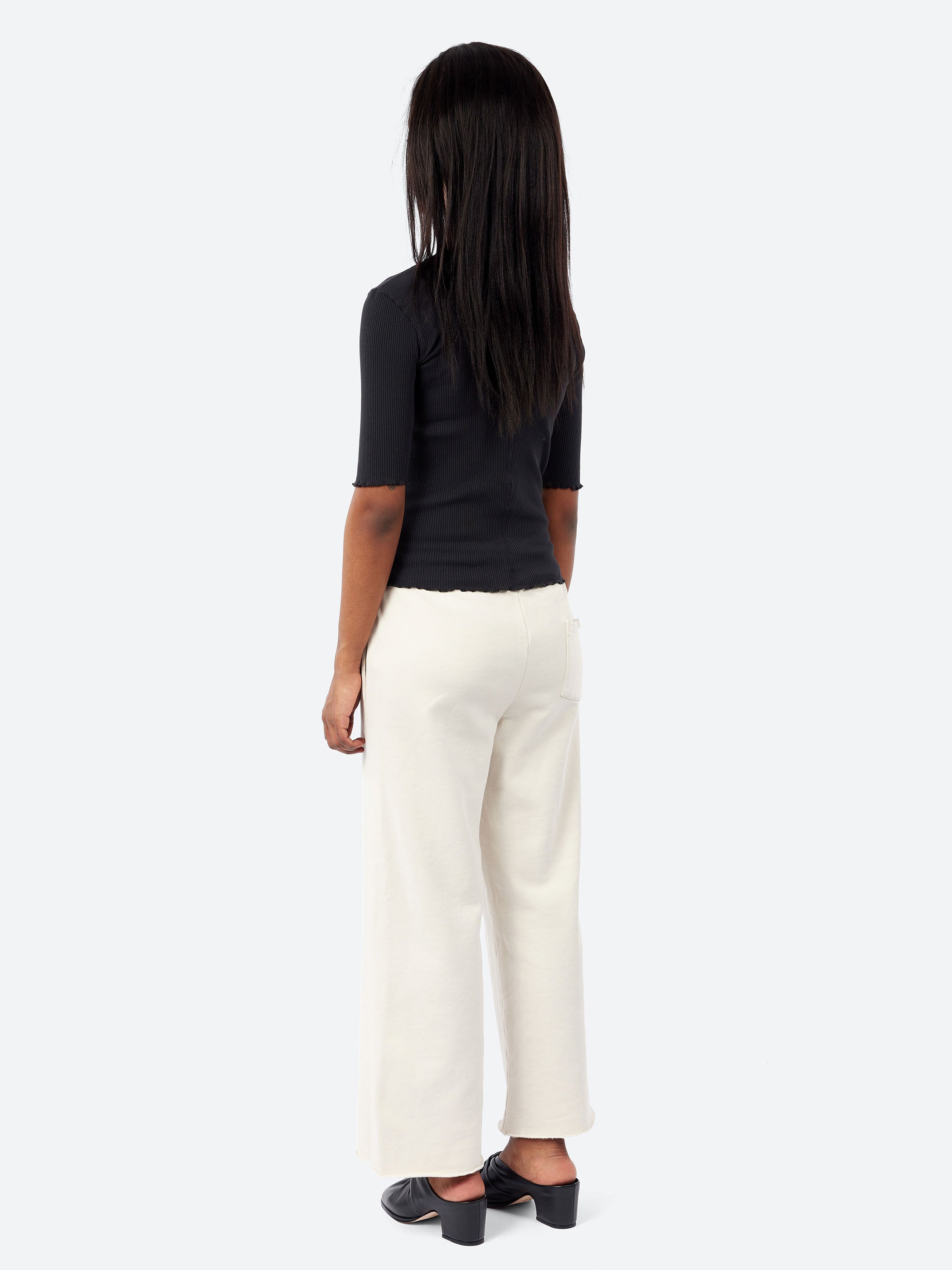 Ruffle Rib Tee