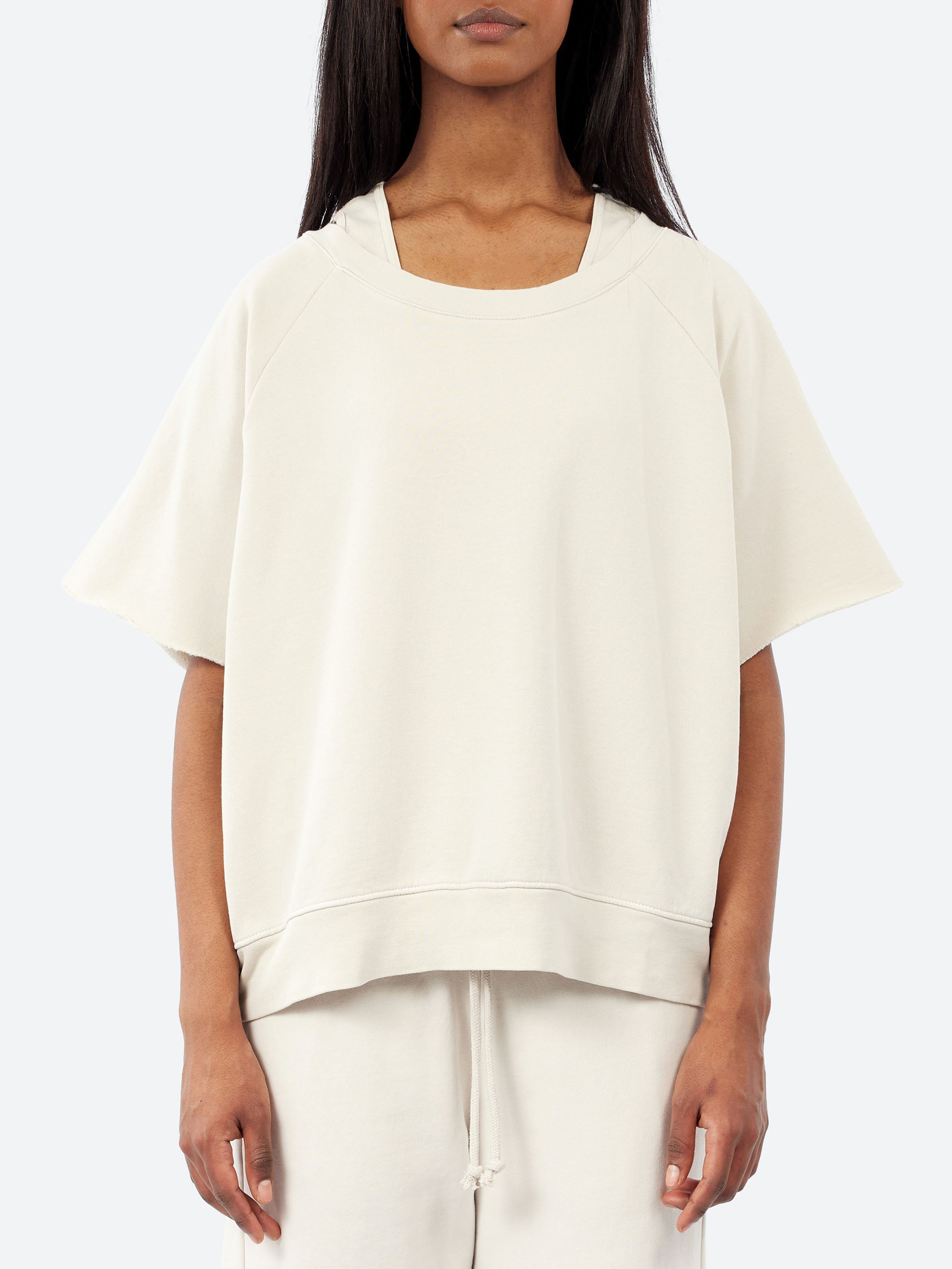 Fleece S/S Crewneck