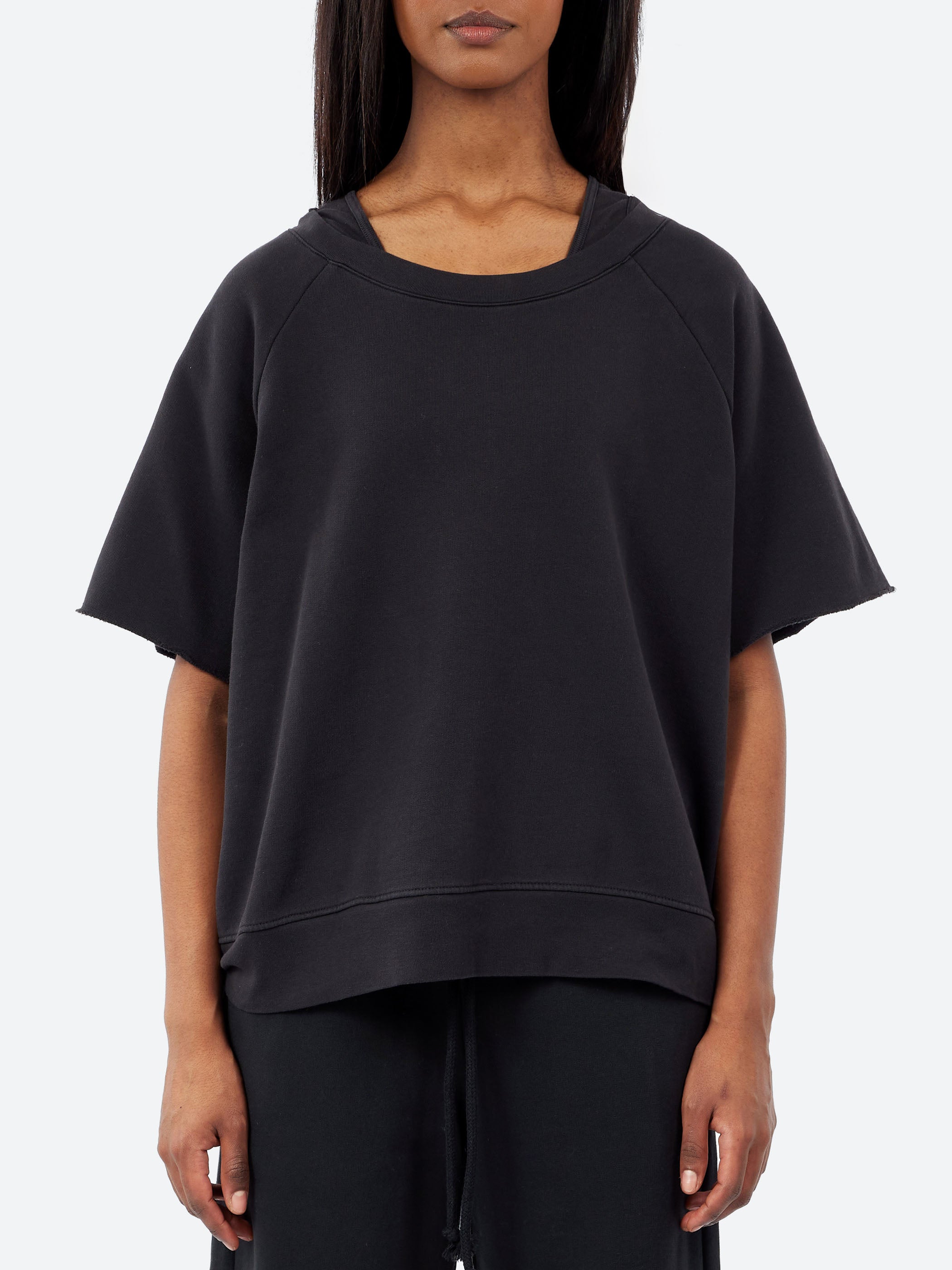 Fleece S/S Crewneck