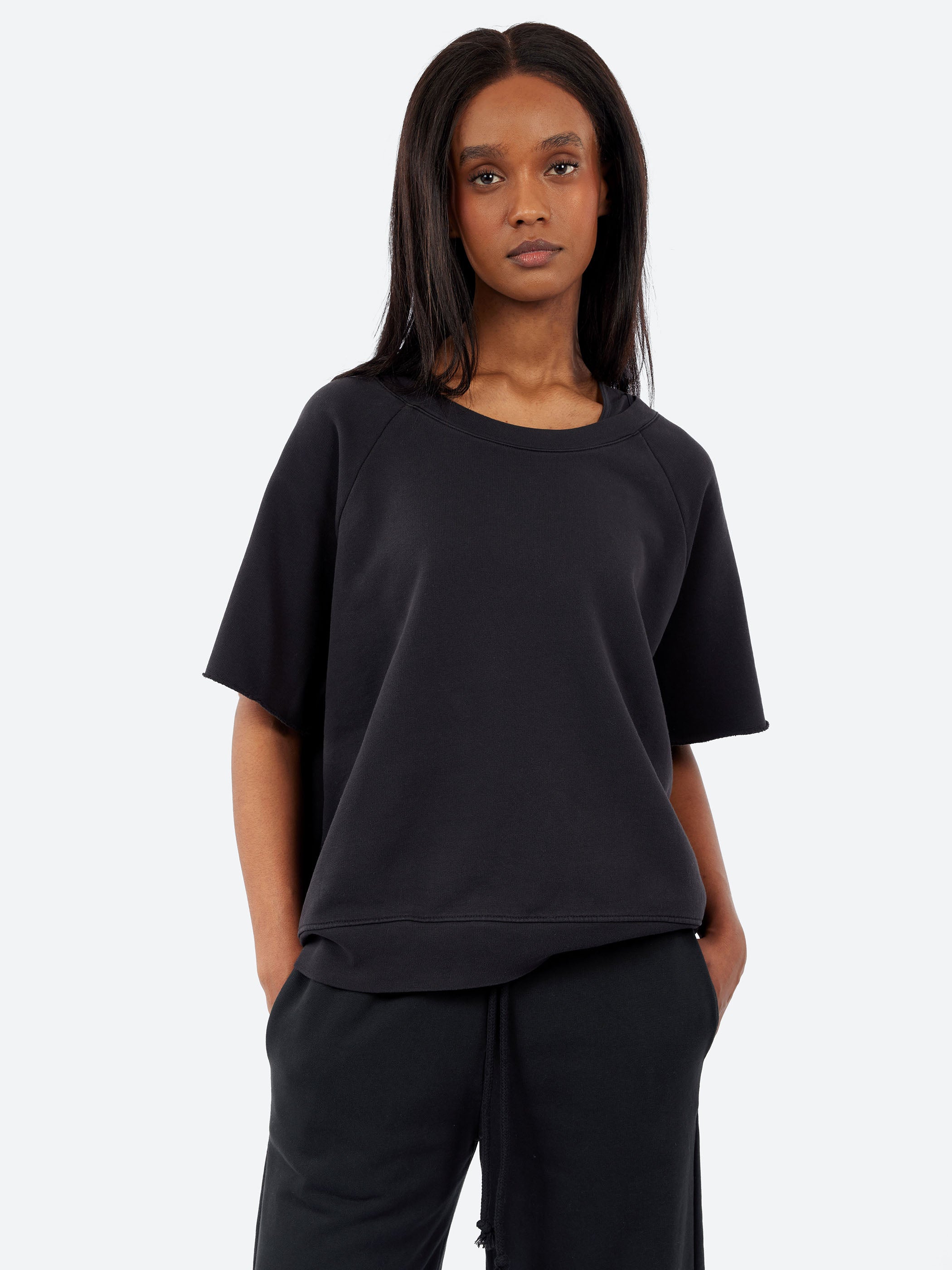 Fleece S/S Crewneck