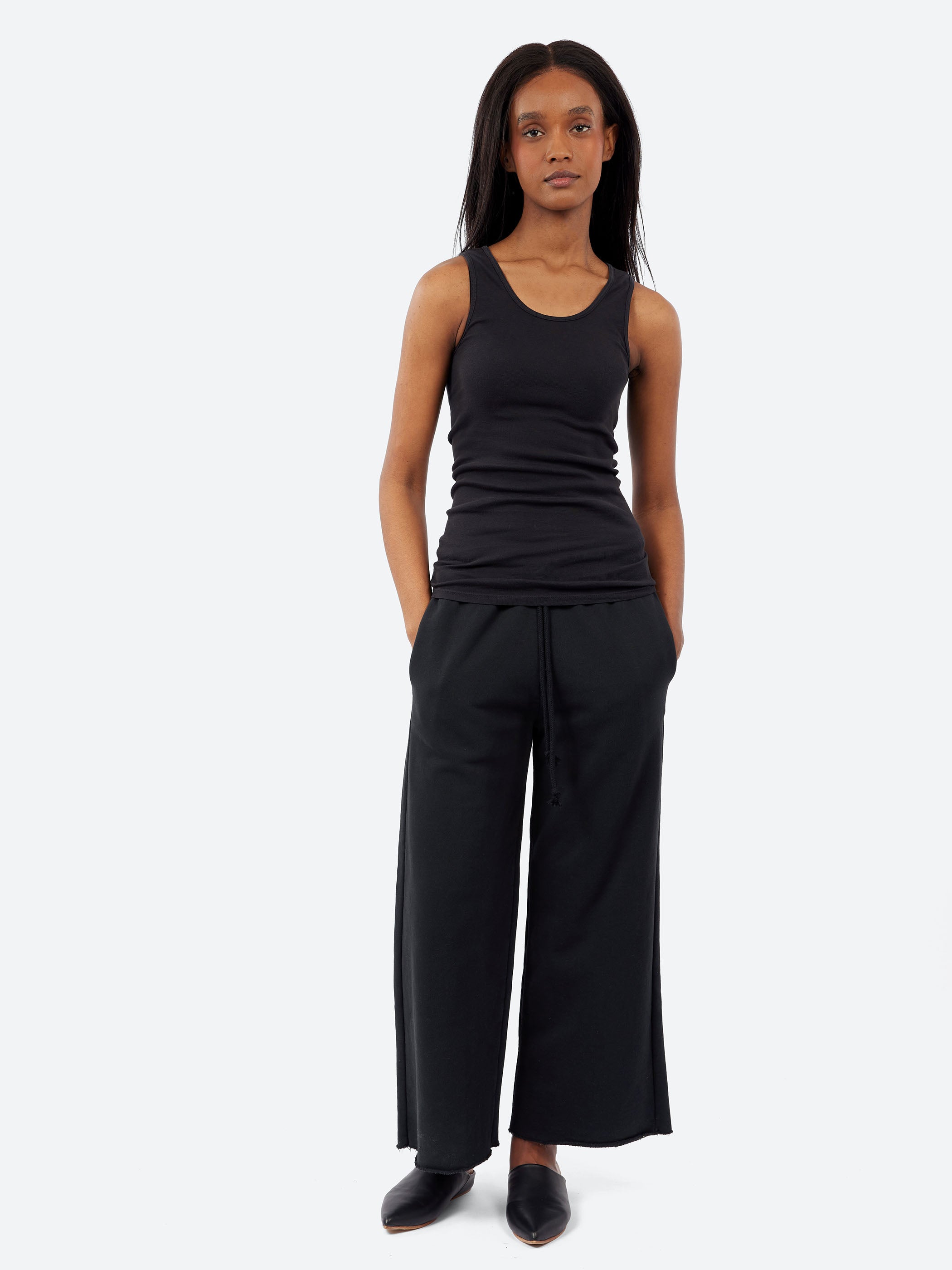 Lauren Manoogian - Fleece Pants in Black – gravitypope