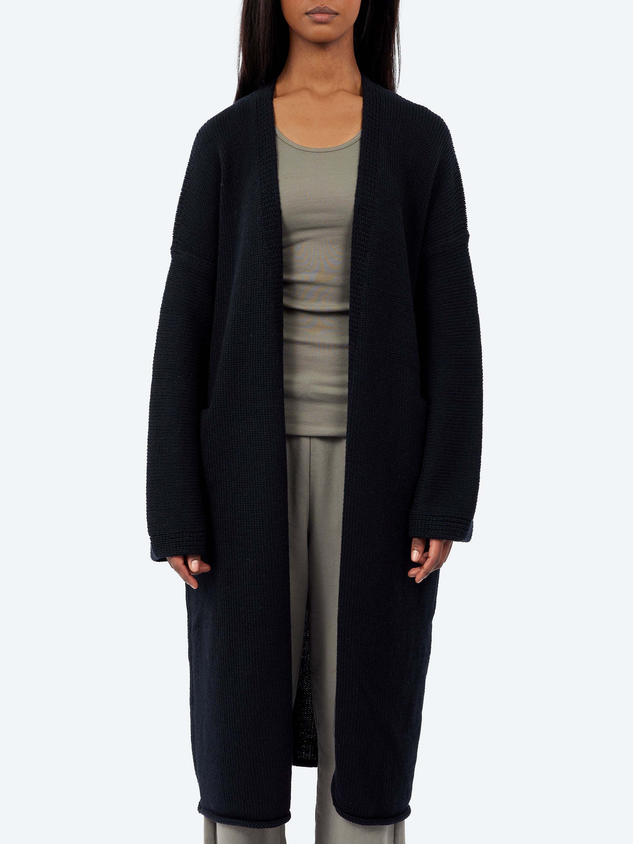 Long Open Cardigan