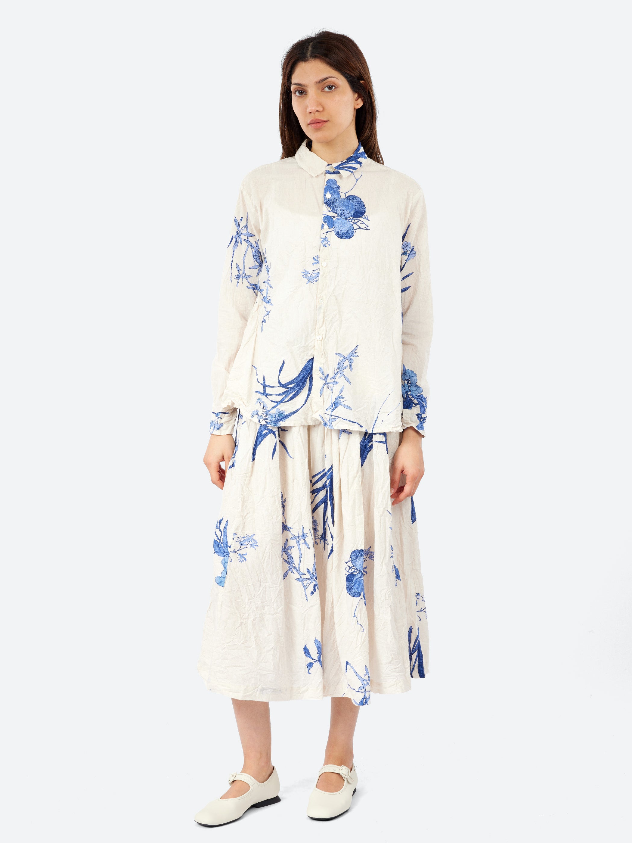 Japonism Flower Blouse