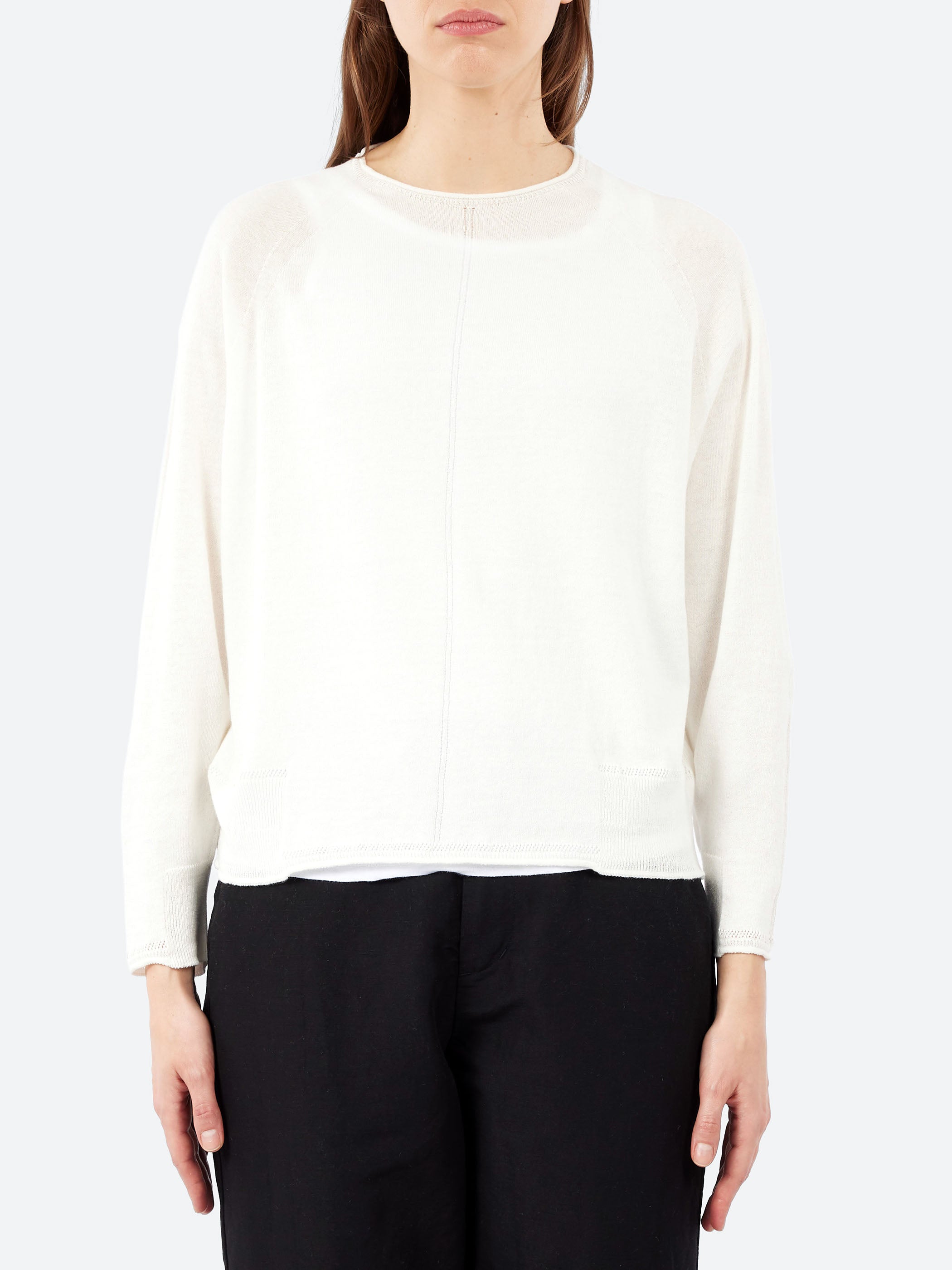 Cotton Linen Crewneck