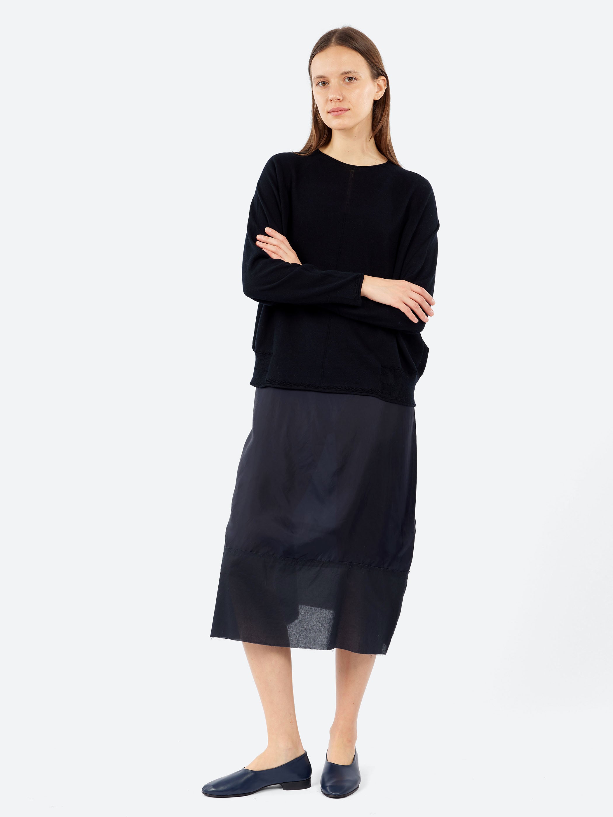 Cotton Linen Crewneck