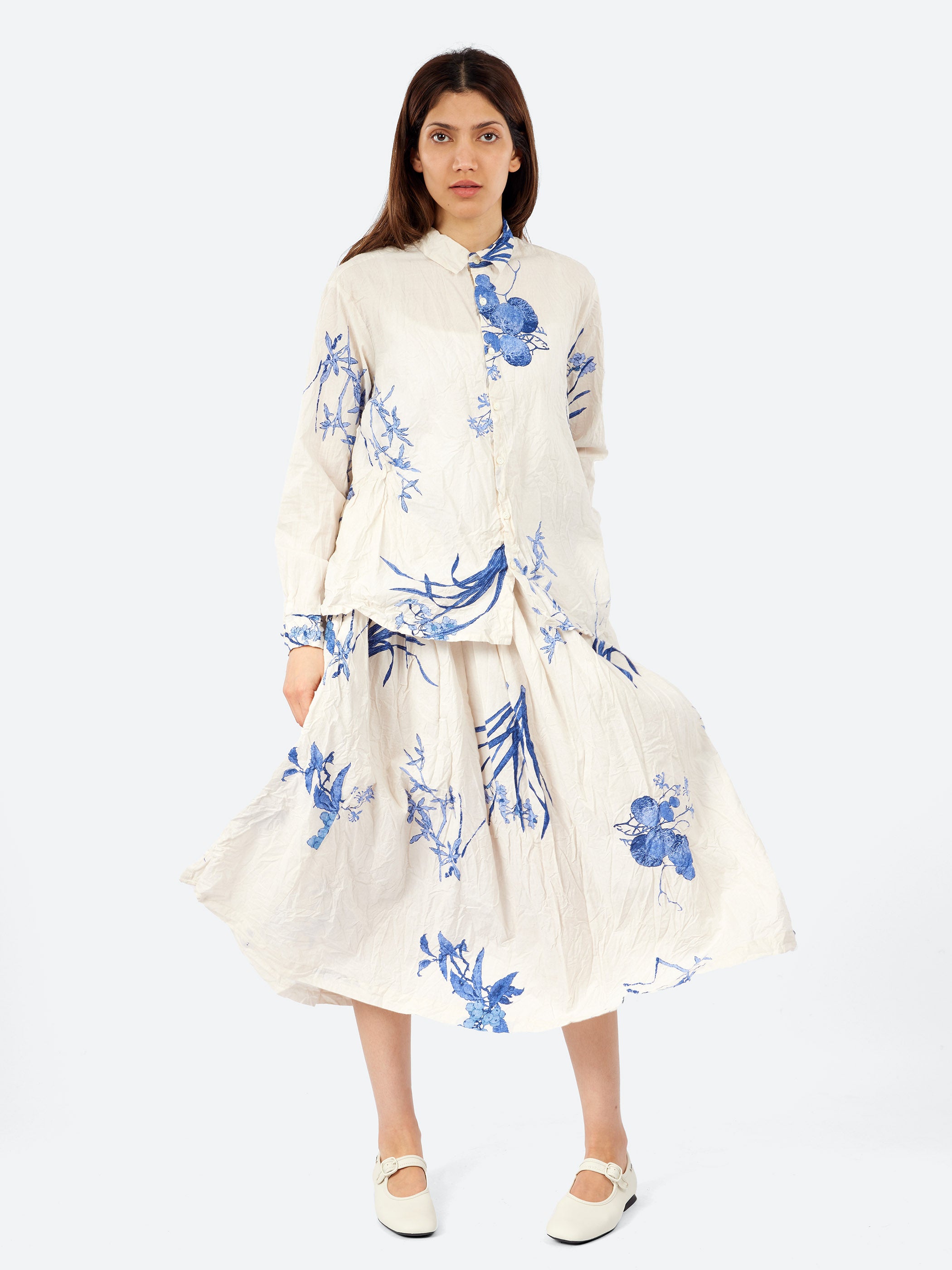 Japonism Flower Skirt
