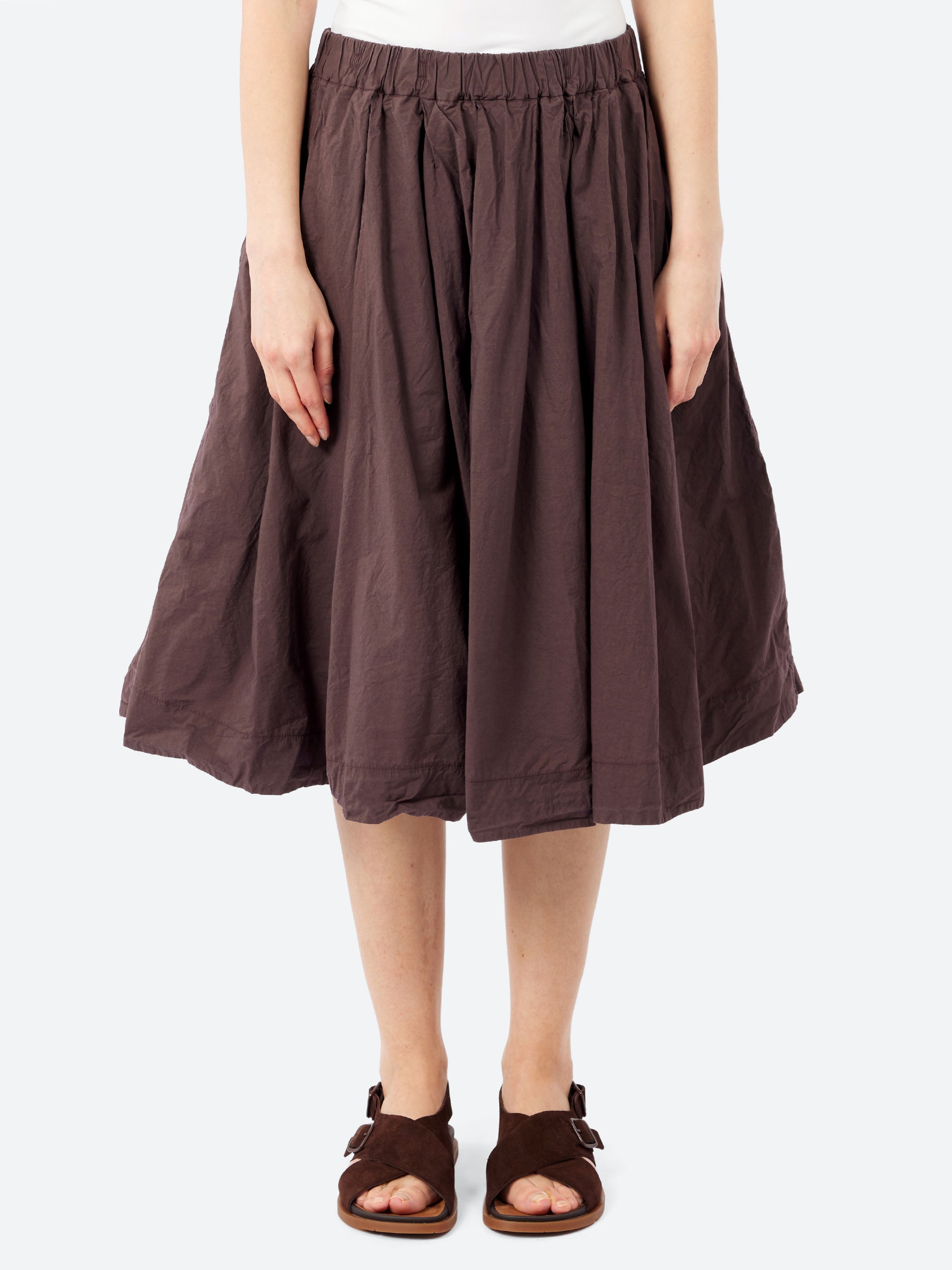 Pleated Short Skirt TC
